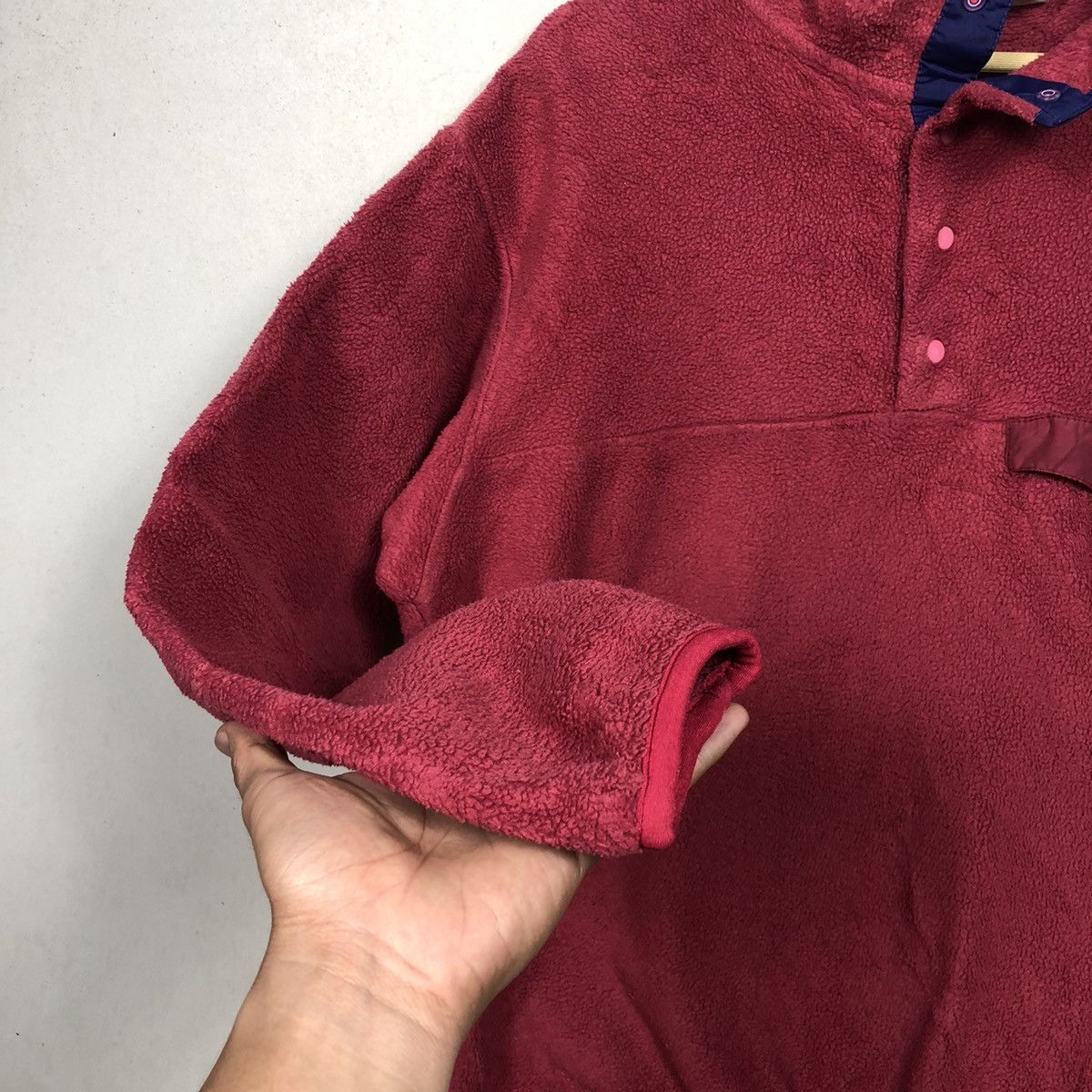 Patagonia Vintage Patagonia Synchilla Fleece Snap Button Jacket Size US M / EU 48-50 / 2 - 6 Thumbnail