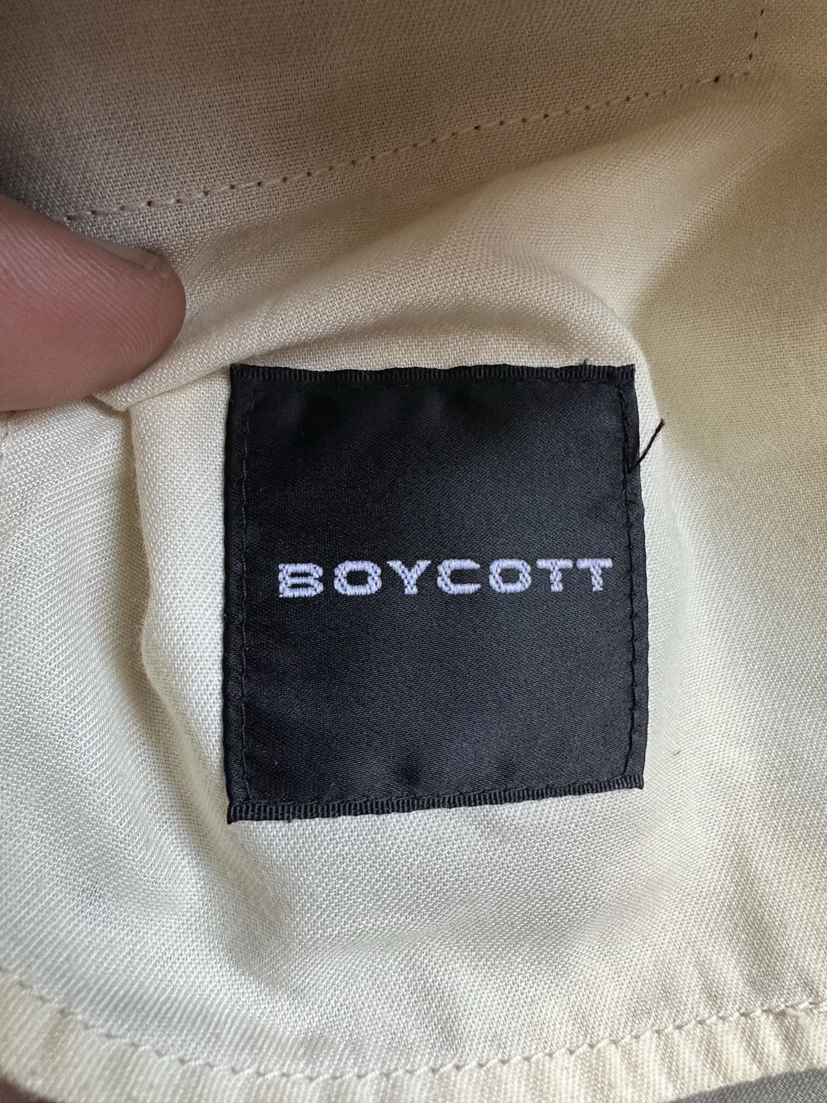 Boycott 1997 Boycott Japan patchwork jeans Size US 29 - 16 Thumbnail