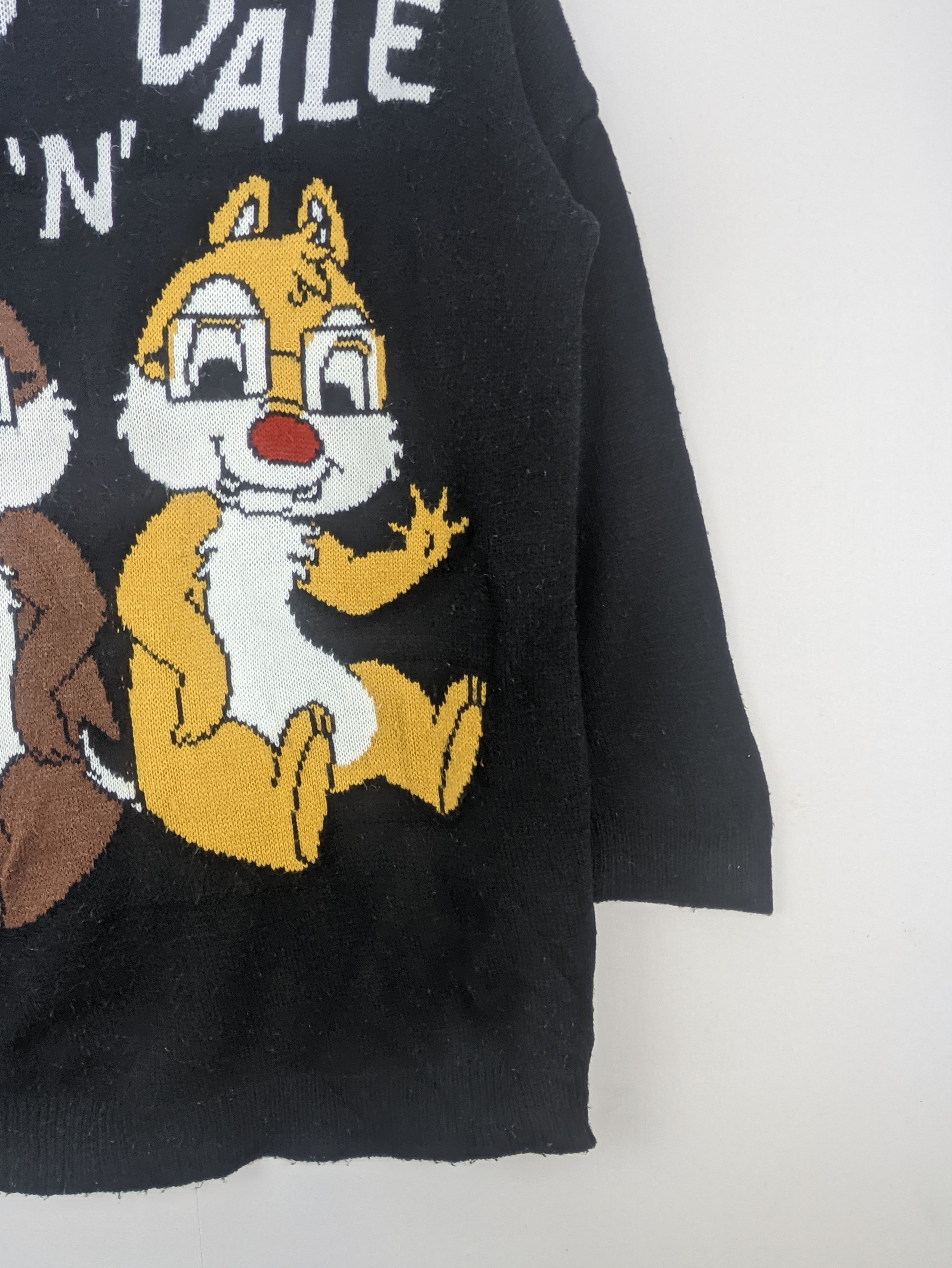 Disney Steals🔥Knit Sweater Disney Chip & Dale Size L / US 10 / IT 46 - 2 Thumbnail