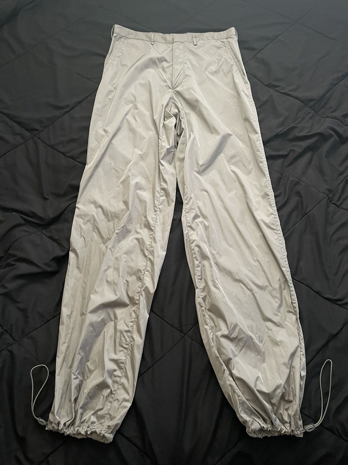 Prada Prada Nylon Track Pants size 48 (M) Size US 32 / EU 48 - 1 Thumbnail