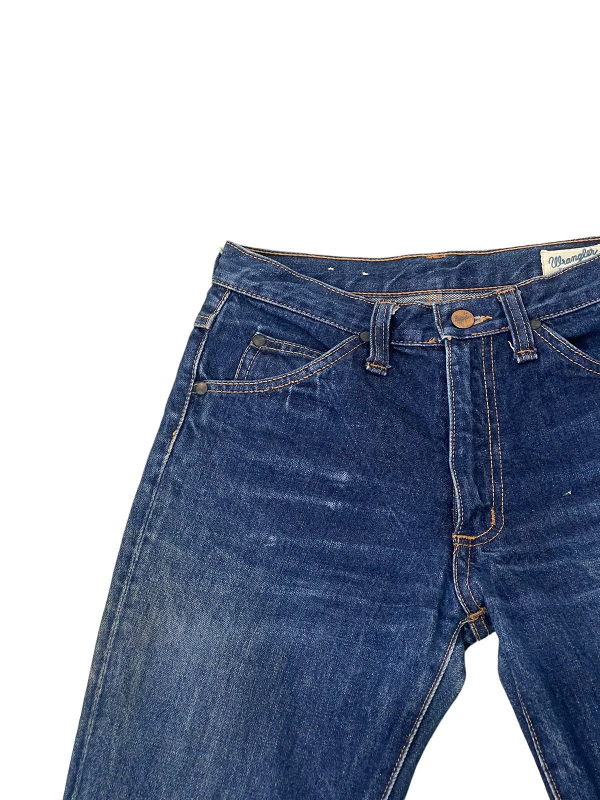 Japanese Brand Flare Jeans Vtg Wrangler Japan Clawmark Denim Boot Cut 5🟦1 Size US 28 / EU 44 - 8 Thumbnail