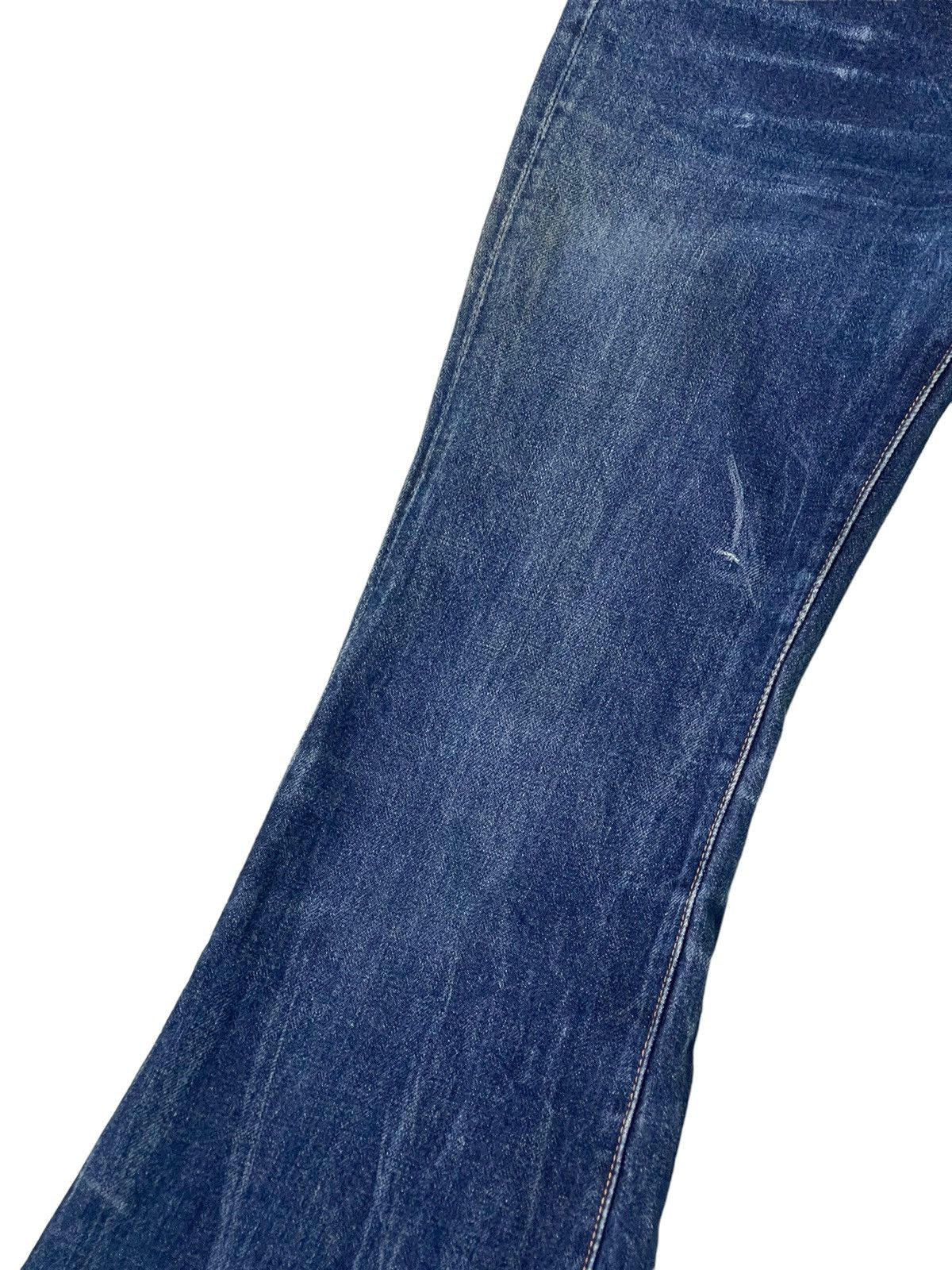 Japanese Brand Flare Jeans Vtg Wrangler Japan Clawmark Denim Boot Cut 5🟦1 Size US 28 / EU 44 - 6 Thumbnail