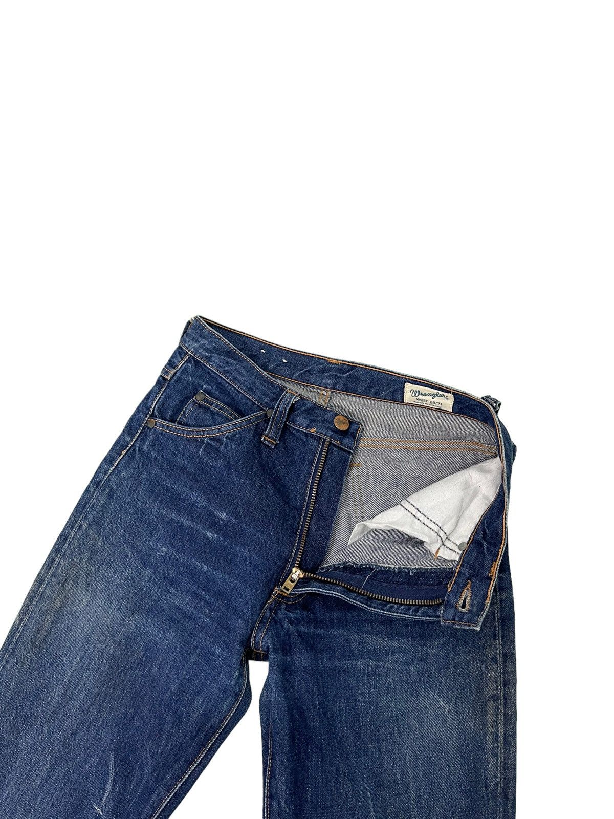 Japanese Brand Flare Jeans Vtg Wrangler Japan Clawmark Denim Boot Cut 5🟦1 Size US 28 / EU 44 - 11 Thumbnail