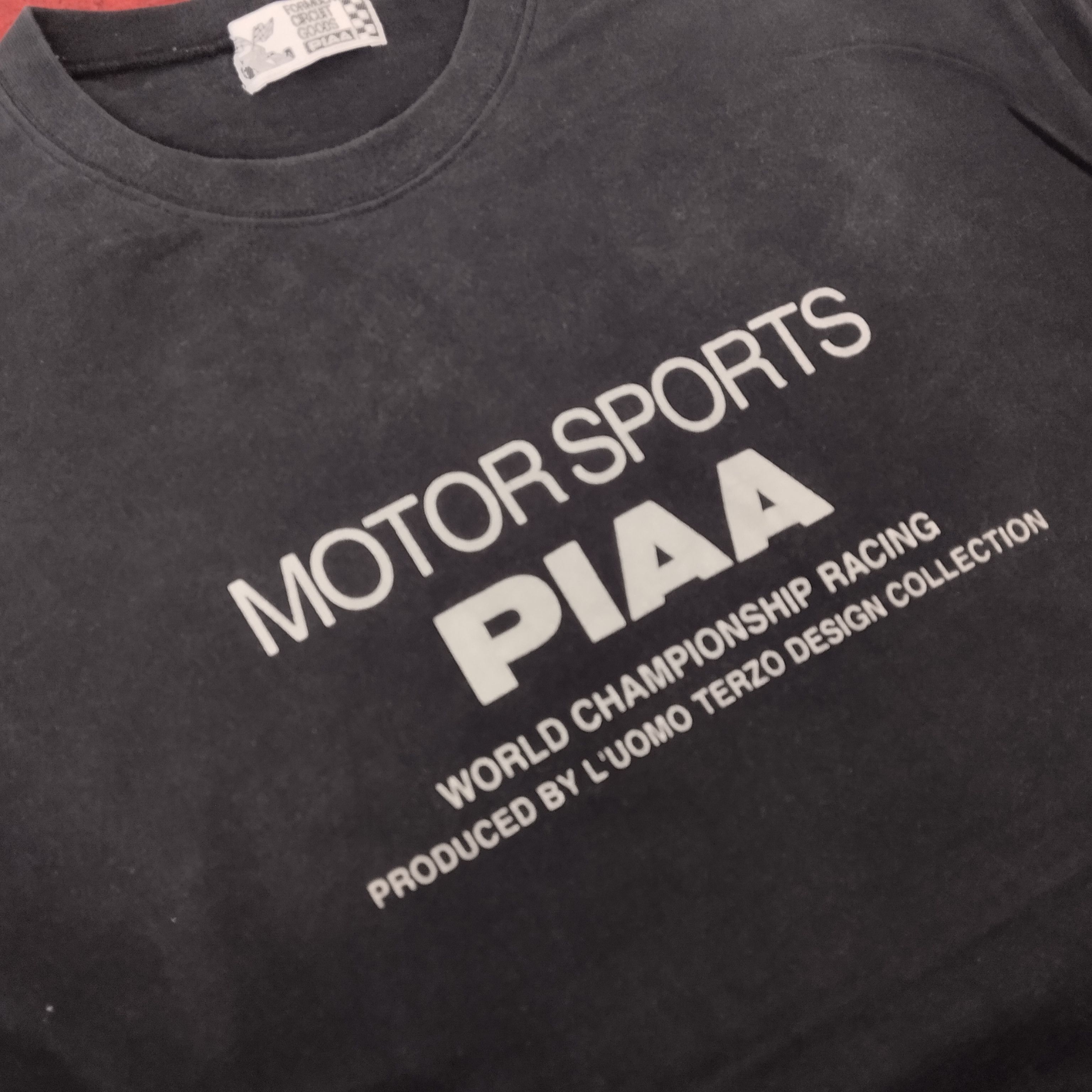 Vintage MOTORSPORTS PIAA Racing Motorsports Team Vintage Tshirt dp1 Size US M / EU 48-50 / 2 - 2 Thumbnail