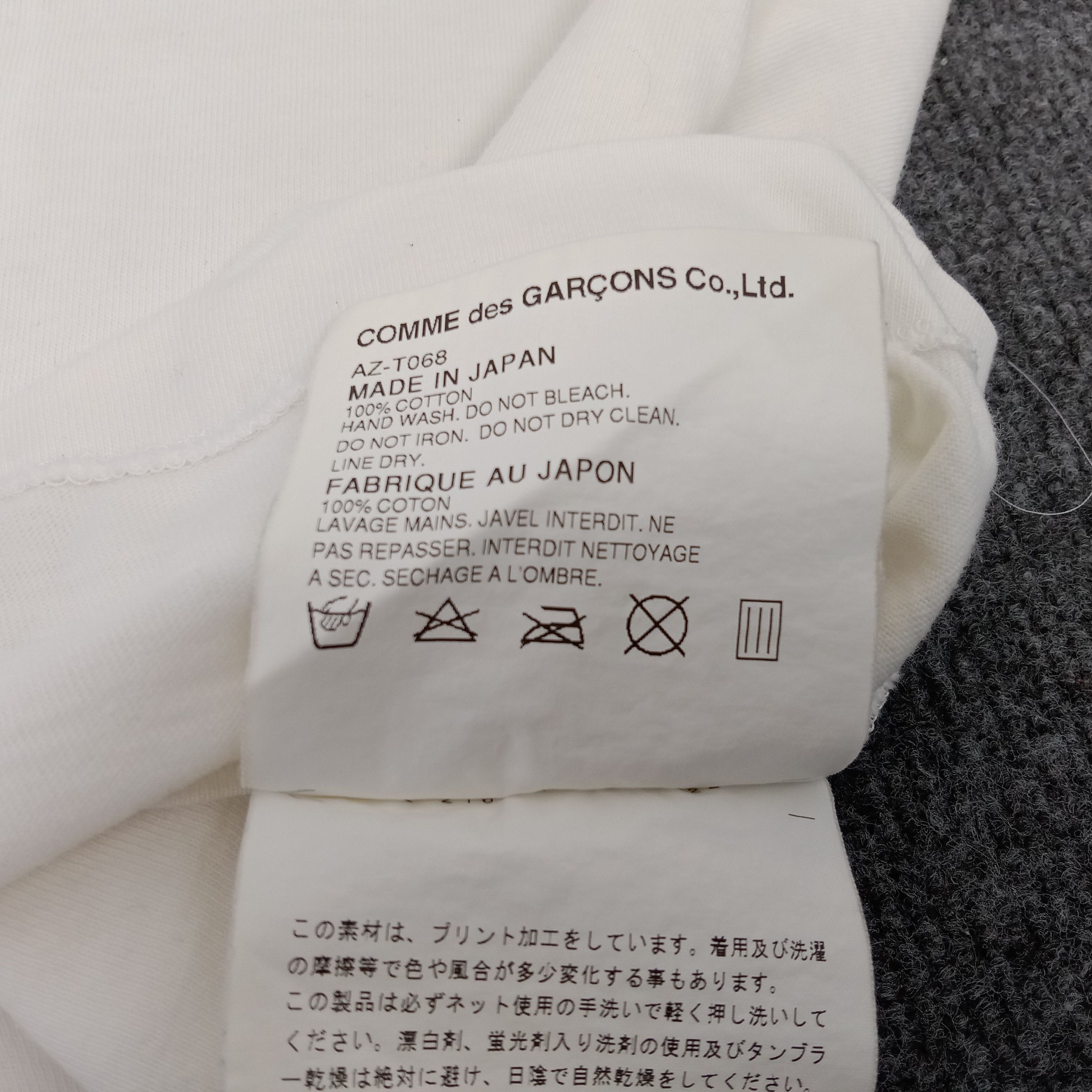 Comme des Garcons PLAY × Japanese Brand × Vintage Comme Des Garcons Play Japanese Brand Tshirt Size US S / EU 44-46 / 1 - 6 Thumbnail