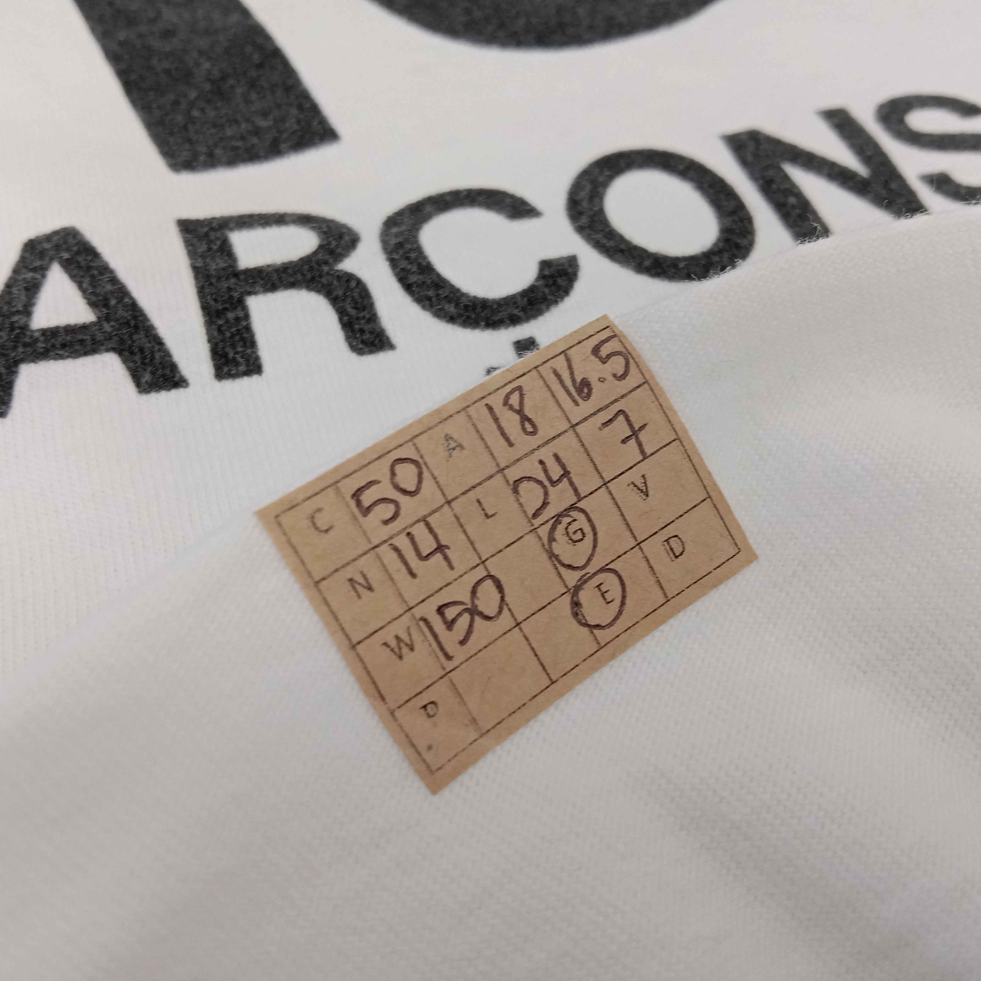 Comme des Garcons PLAY × Japanese Brand × Vintage Comme Des Garcons Play Japanese Brand Tshirt Size US S / EU 44-46 / 1 - 7 Thumbnail