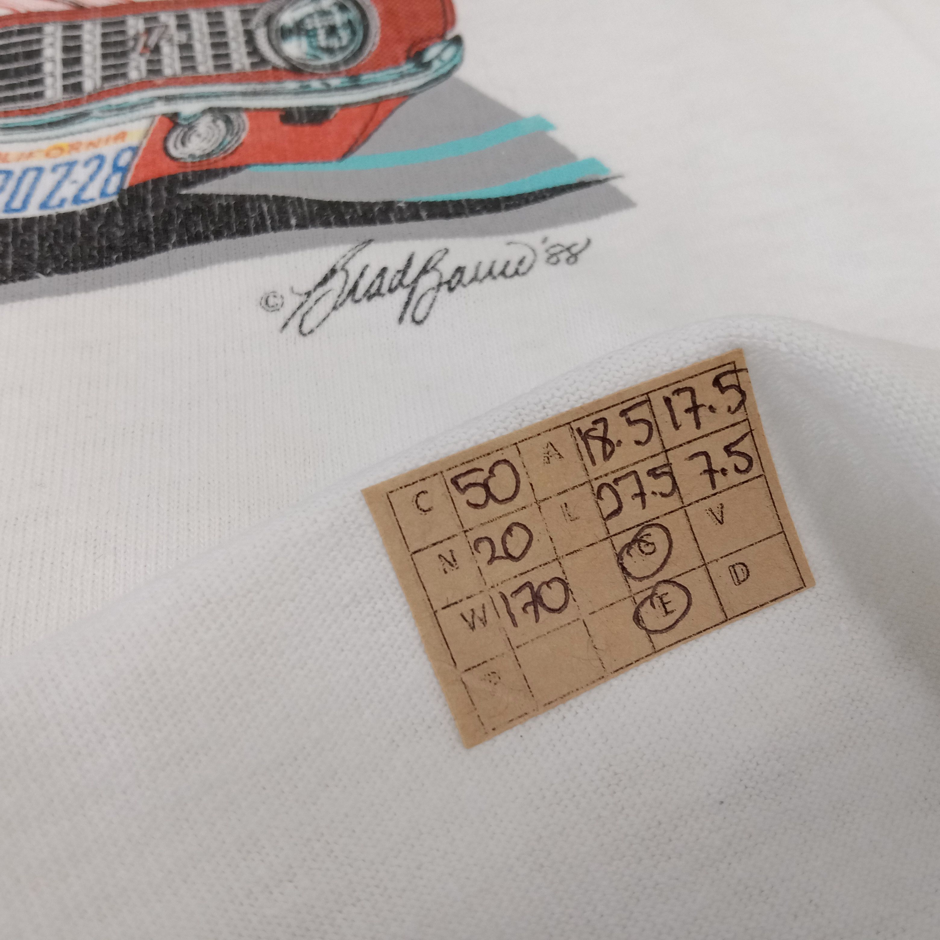 Chevrolet × Vintage Chevrolet Pro Street Camaro Racing Tshirt Size US S / EU 44-46 / 1 - 4 Thumbnail