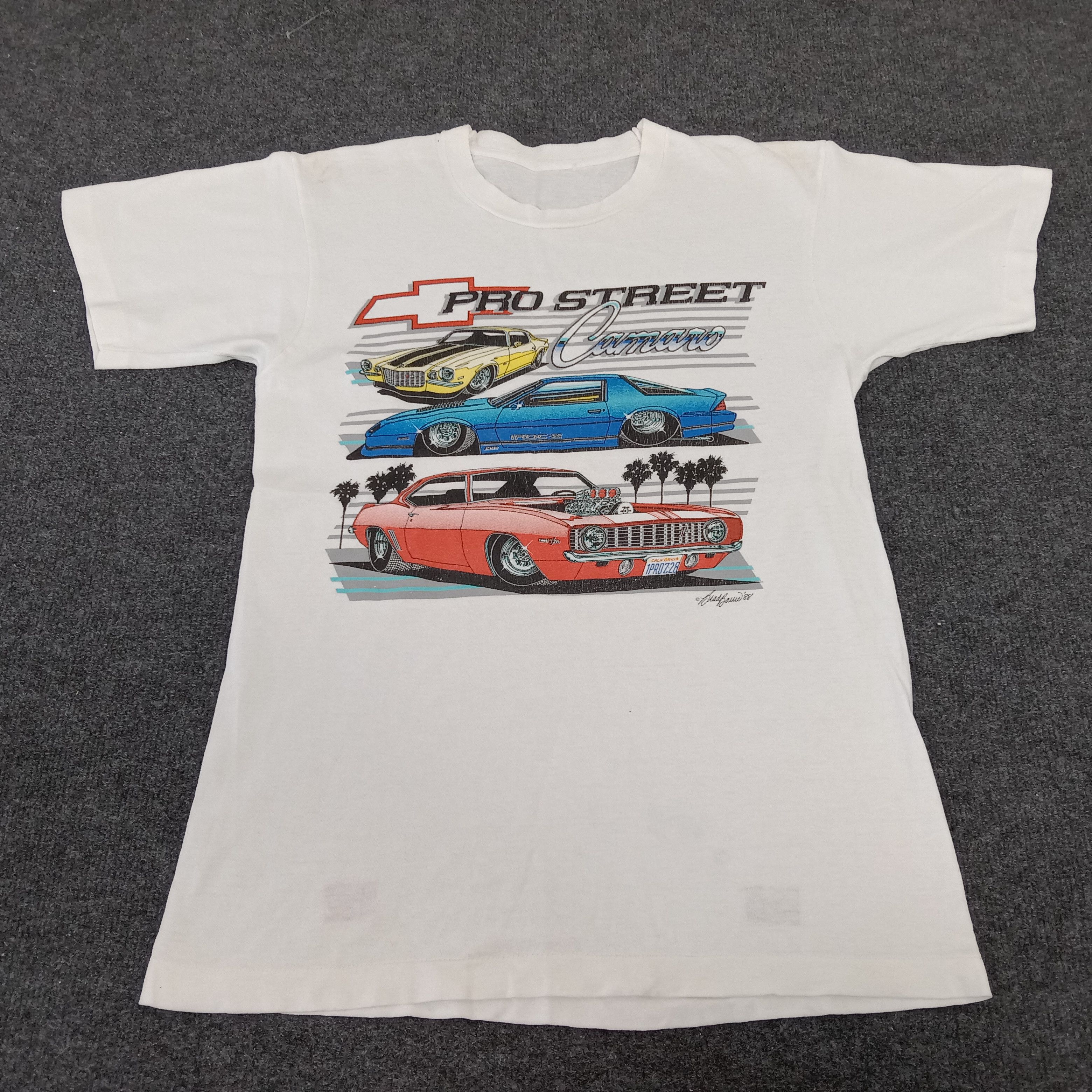 Chevrolet Pro Street Camaro Racing Tshirt
