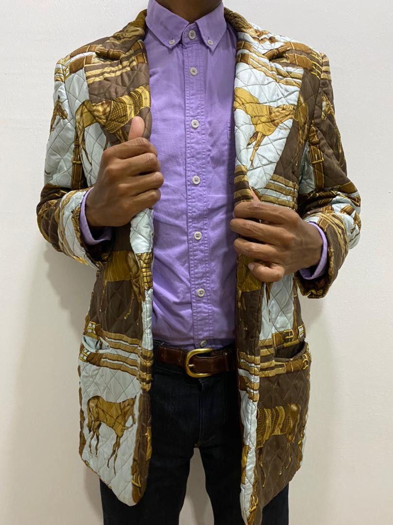 Other Giorgio Grati Jacket Overprinted Blazers Size M / US 6-8 / IT 42-44 - 5 Thumbnail