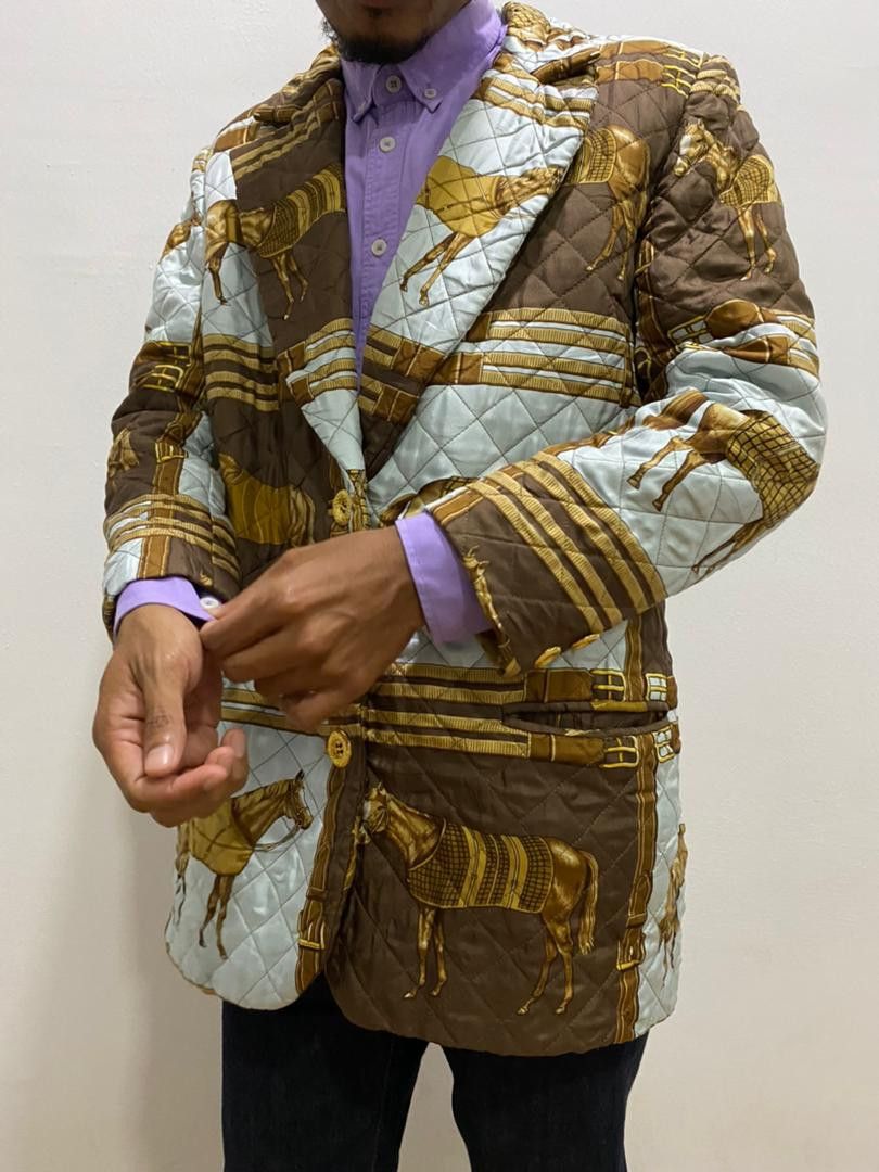 Other Giorgio Grati Jacket Overprinted Blazers Size M / US 6-8 / IT 42-44 - 1 Thumbnail