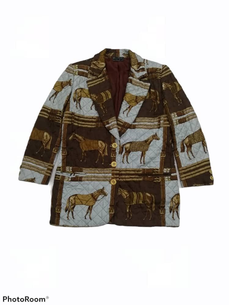 Other Giorgio Grati Jacket Overprinted Blazers Size M / US 6-8 / IT 42-44 - 9 Thumbnail