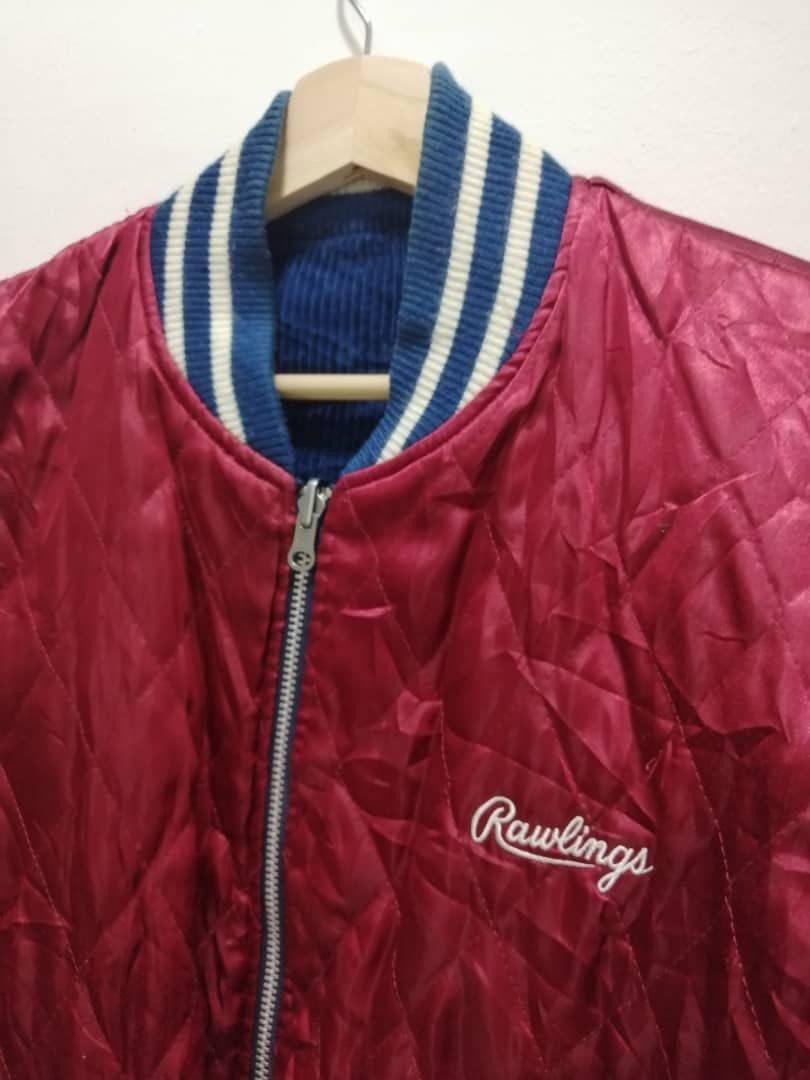 Vintage Rare Vintage Reversible Rawlings Varsity Jacket Size US M / EU 48-50 / 2 - 9 Thumbnail