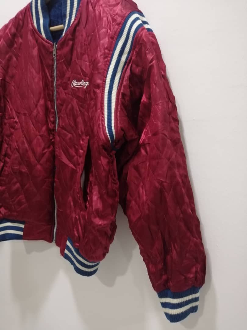 Vintage Rare Vintage Reversible Rawlings Varsity Jacket Size US M / EU 48-50 / 2 - 11 Thumbnail