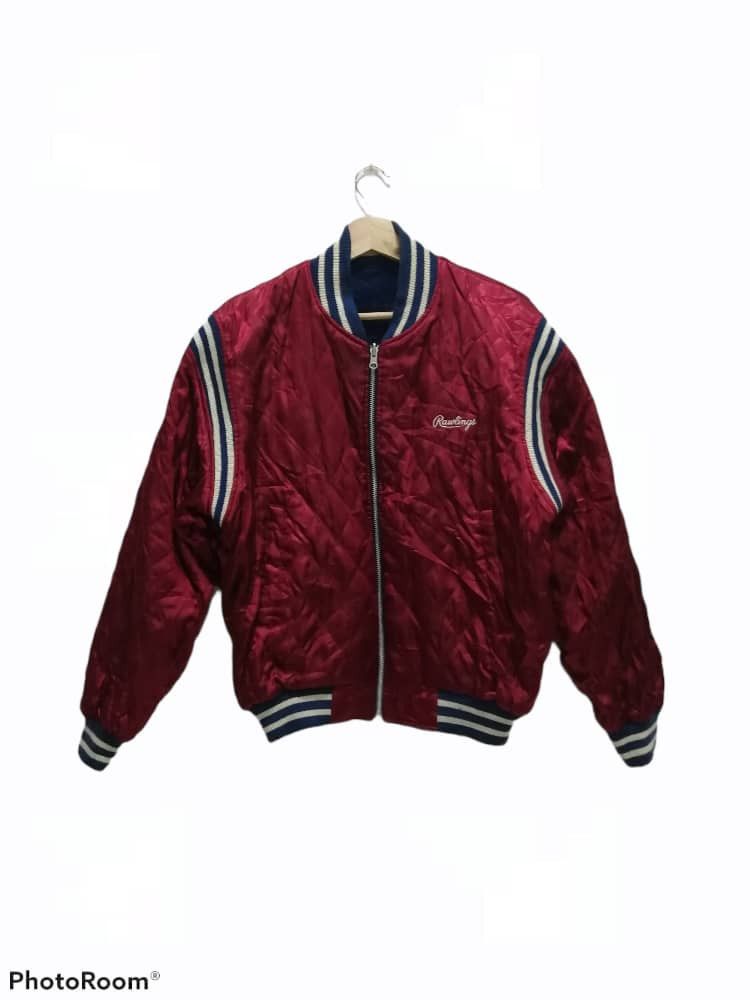 Vintage Rare Vintage Reversible Rawlings Varsity Jacket Size US M / EU 48-50 / 2 - 3 Thumbnail