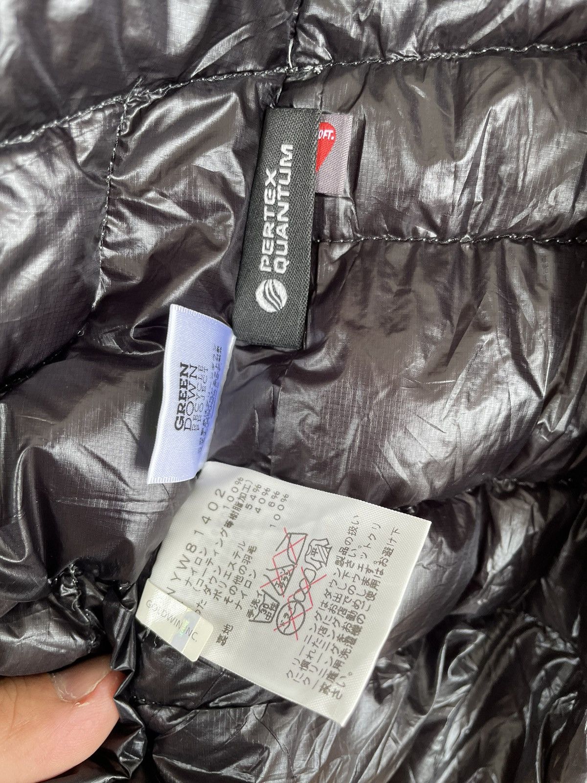 Authentic THE NORTH FACE Pertex Quantum down jacket
