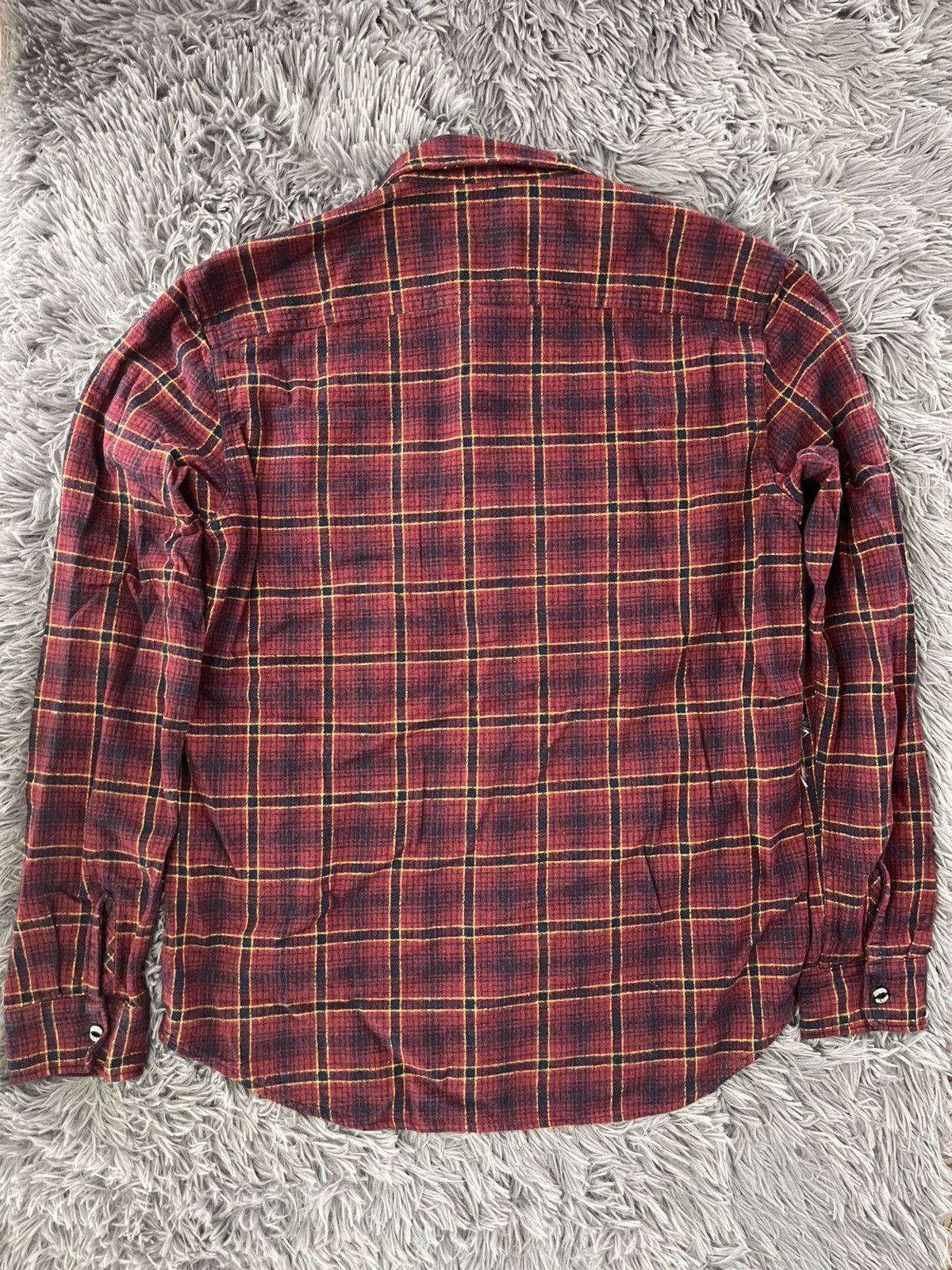 Edwin × Japanese Brand × Vintage Edwin flannel shirt Travis Scott style made in Japan Size US L / EU 52-54 / 3 - 6 Thumbnail