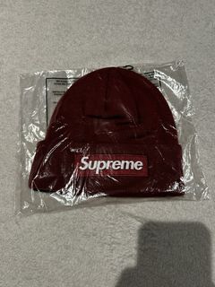 Supreme New York Yankees New Era Box Logo Beanie Tan – Rundown LA