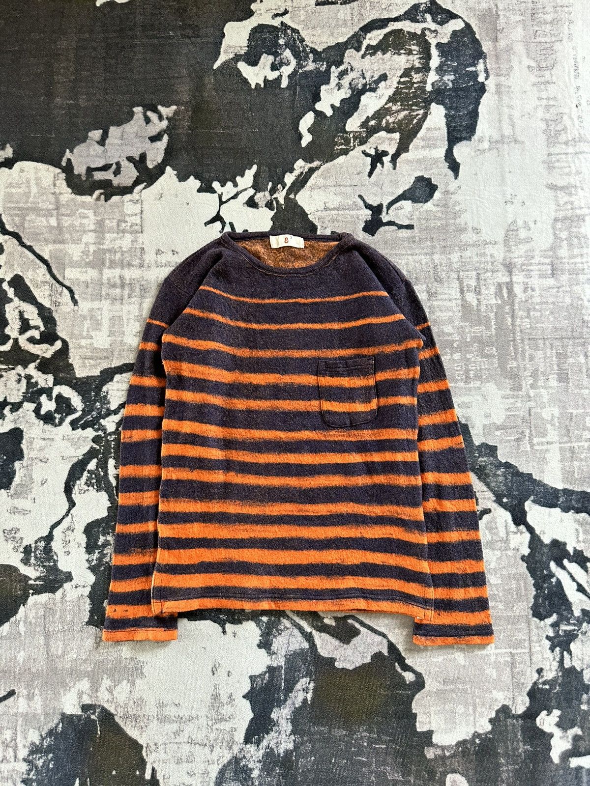 45rpm Archive 45RPM Studio Japan stripped wool long sleeve Size US M / EU 48-50 / 2 - 1 Thumbnail