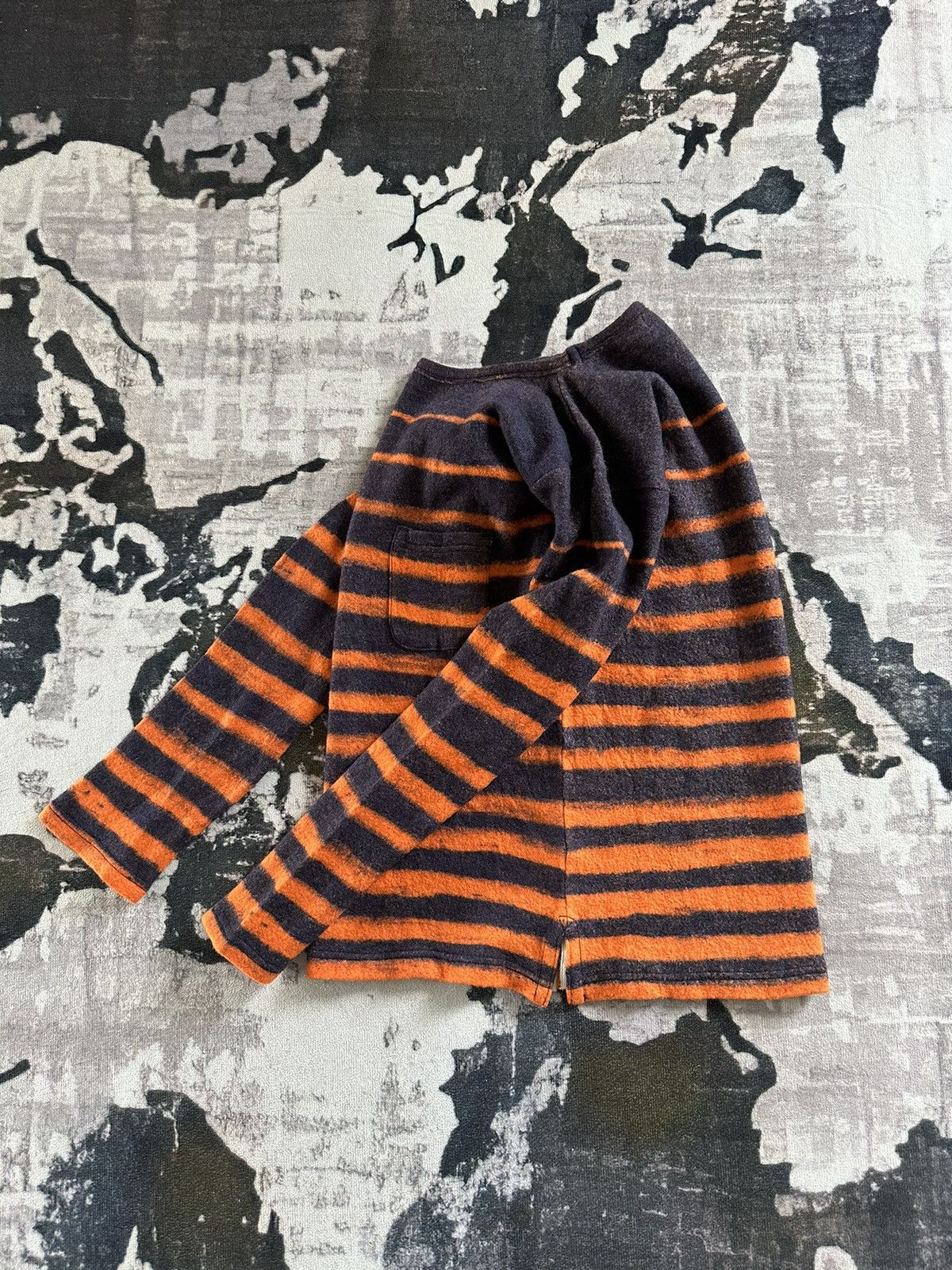 45rpm Archive 45RPM Studio Japan stripped wool long sleeve Size US M / EU 48-50 / 2 - 3 Thumbnail