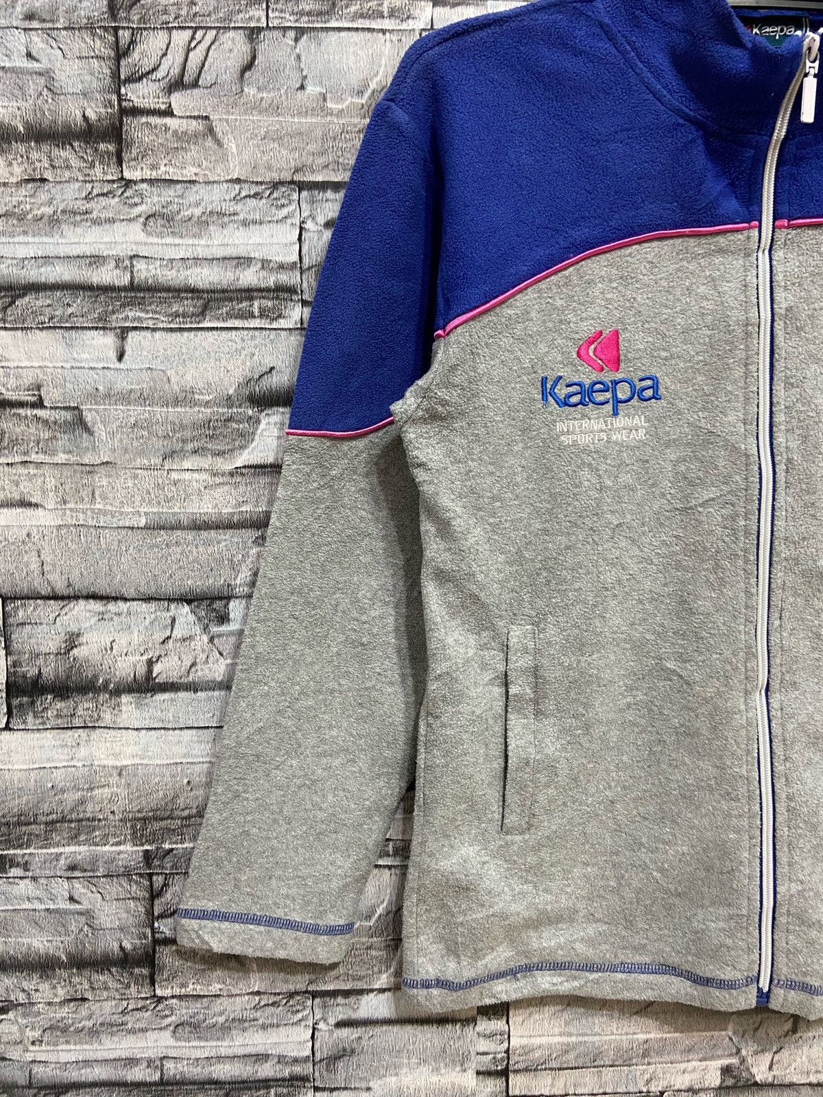 Vintage Vintage Kaepa fleece jacket embroidered size 160 fit S Size US S / EU 44-46 / 1 - 5 Thumbnail