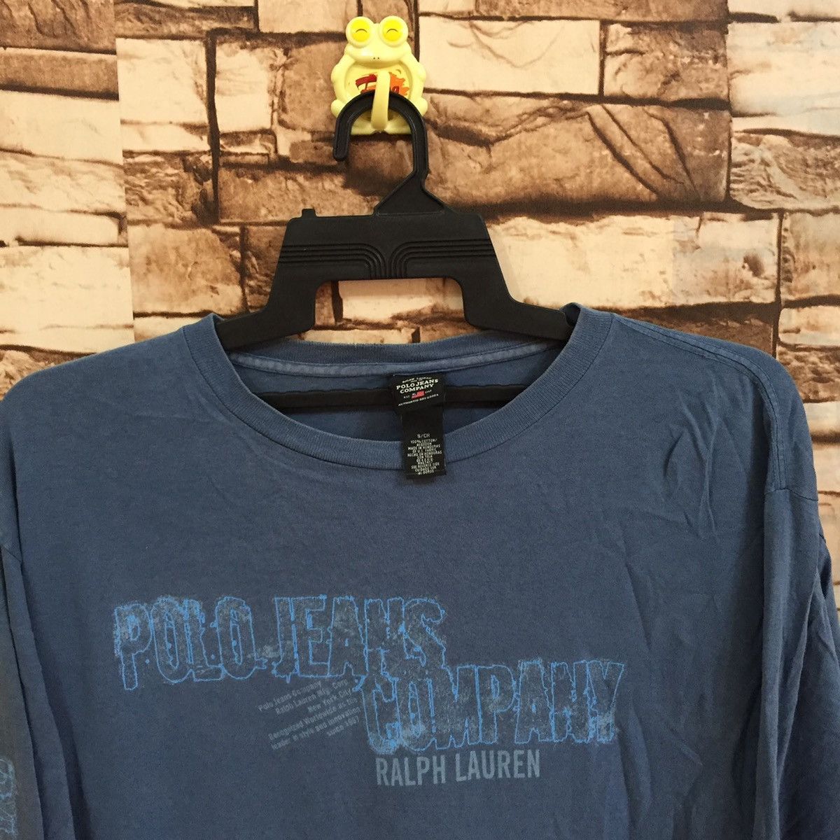 Ralph Lauren Vintage Polo Jeans t shirt big logo size S fit M Size US M / EU 48-50 / 2 - 2 Thumbnail