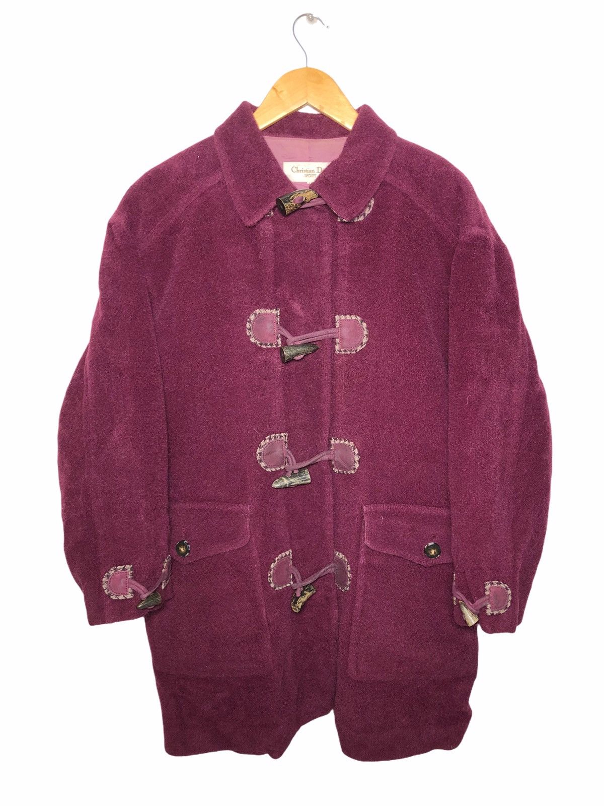 Christian Dior Monsieur × Vintage Vintage Christian dior Sport wool duffle winter fall button Size US M / EU 48-50 / 2 - 1 Thumbnail