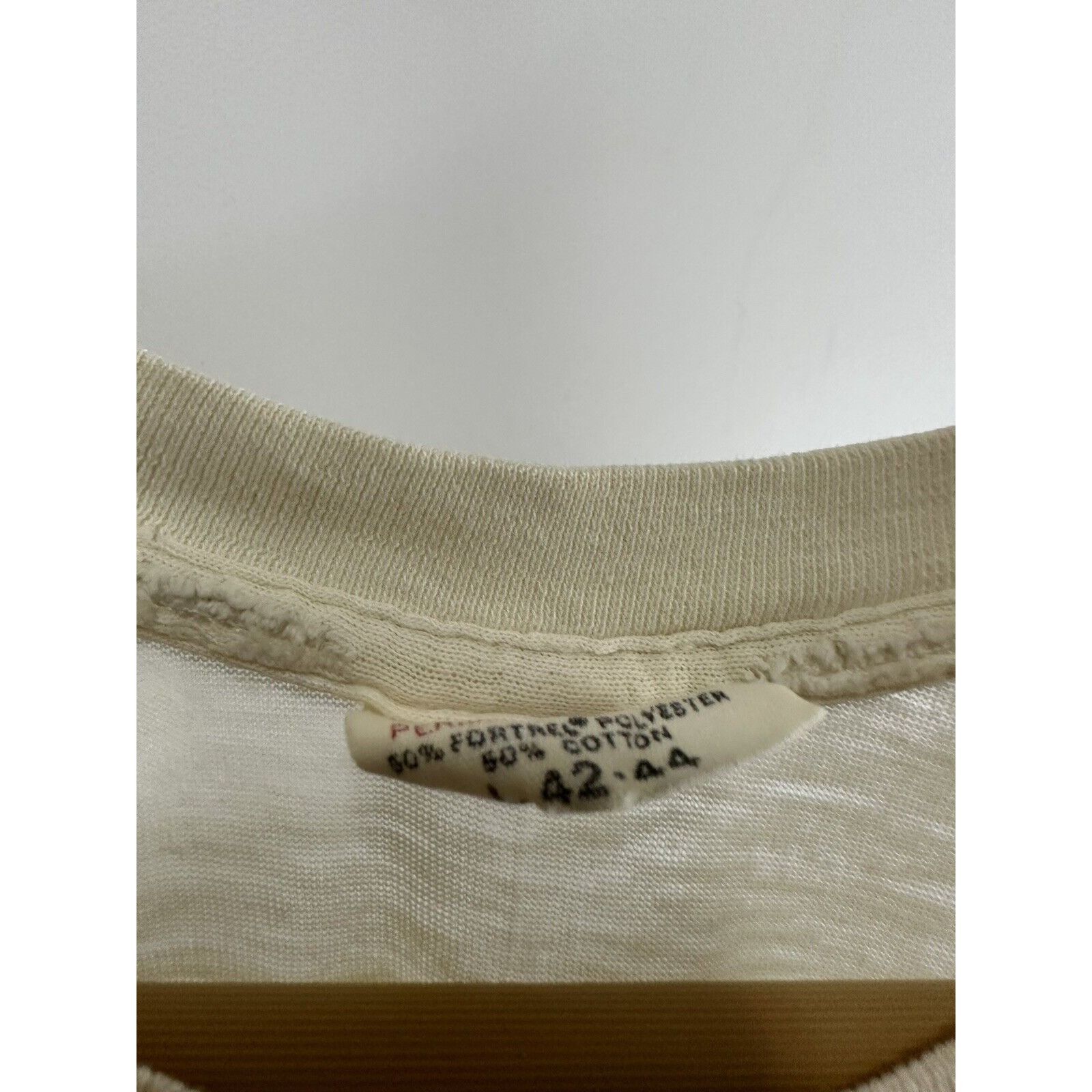 Vintage VTG 70s Archdale 50/50 Blank Paper Thin Burnout T-Shirt L Size US L / EU 52-54 / 3 - 4 Thumbnail