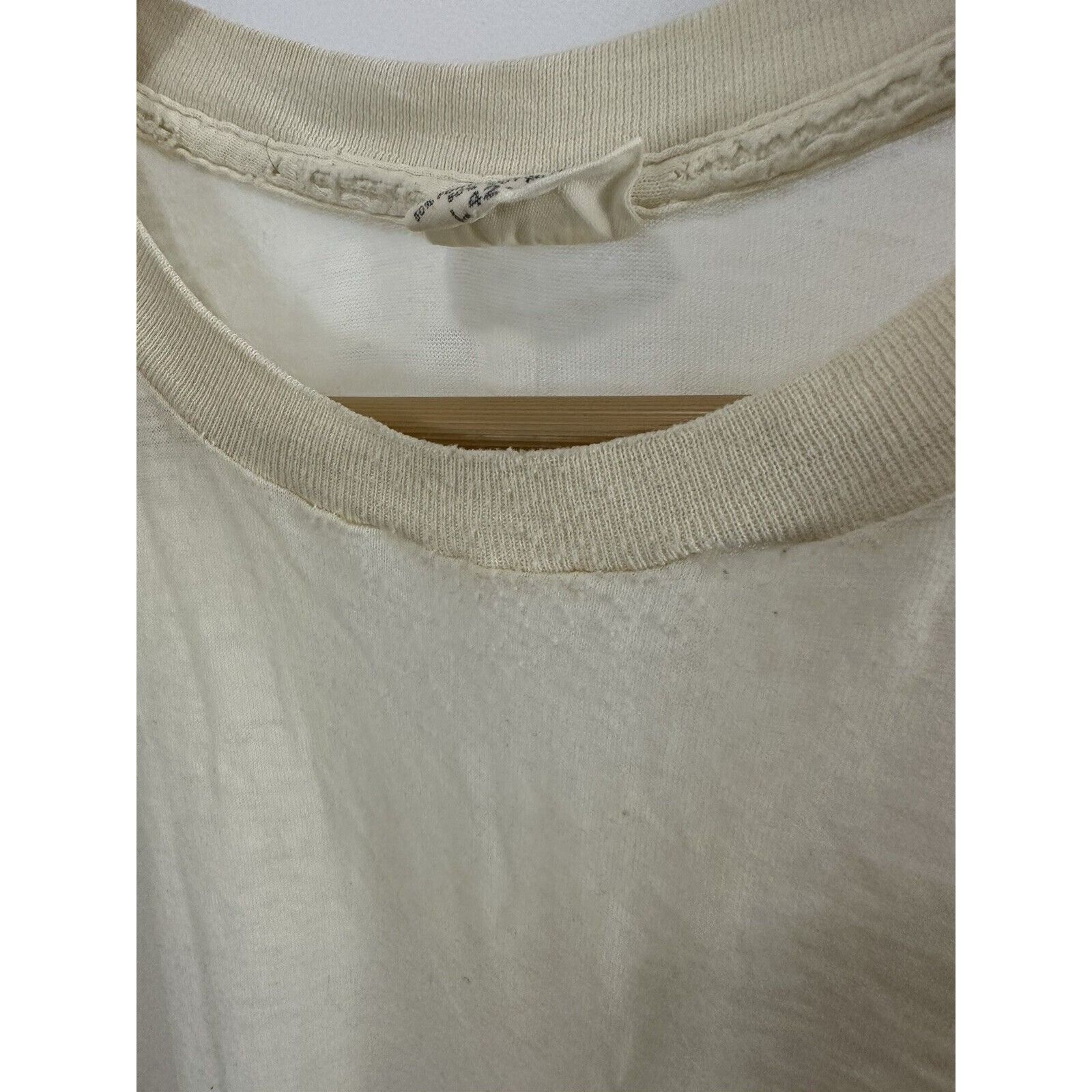 Vintage VTG 70s Archdale 50/50 Blank Paper Thin Burnout T-Shirt L Size US L / EU 52-54 / 3 - 7 Thumbnail