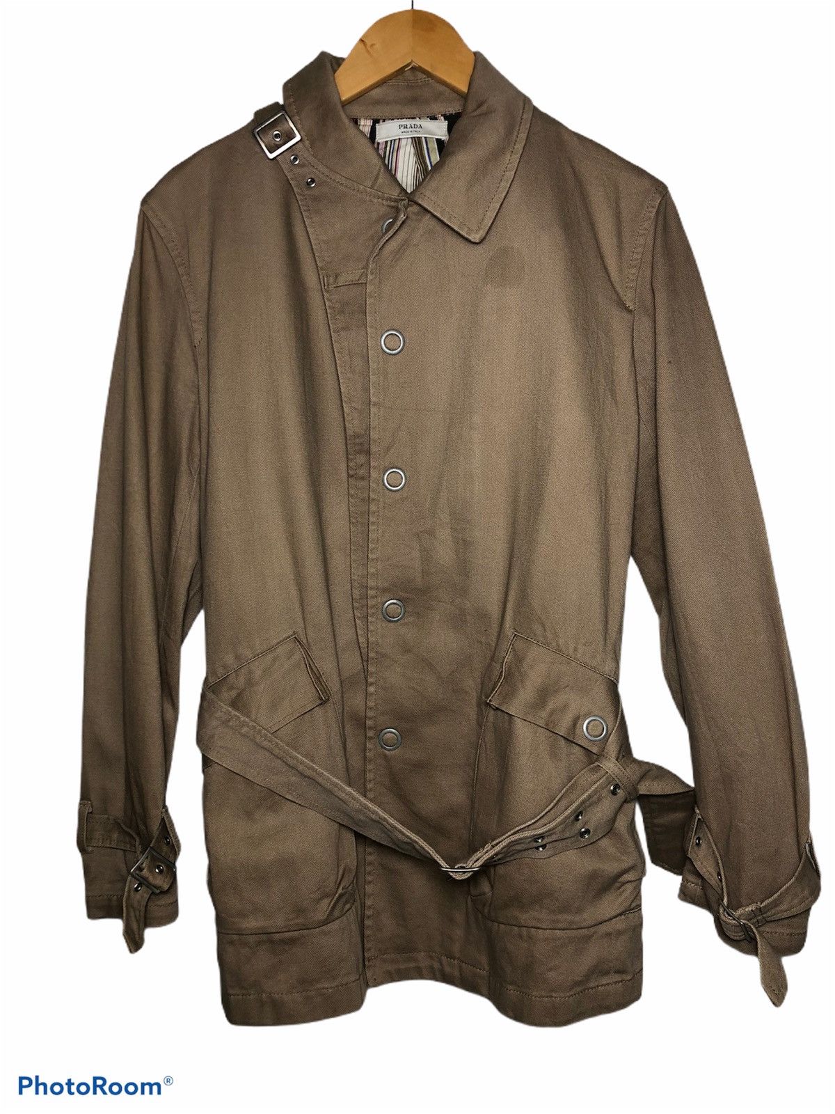 Prada Prada button long coat Size M / US 6-8 / IT 42-44 - 1 Thumbnail