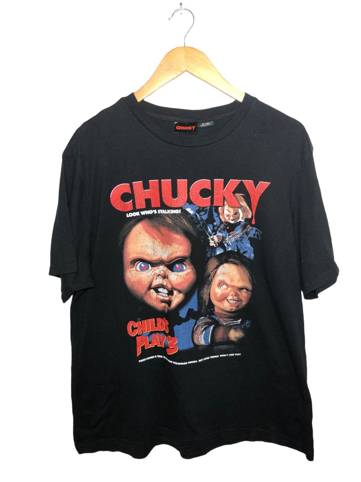 Expert Horror × Vintage Horror Child Play Chucky 3 movie Tshirt Size US M / EU 48-50 / 2 - 1 Thumbnail