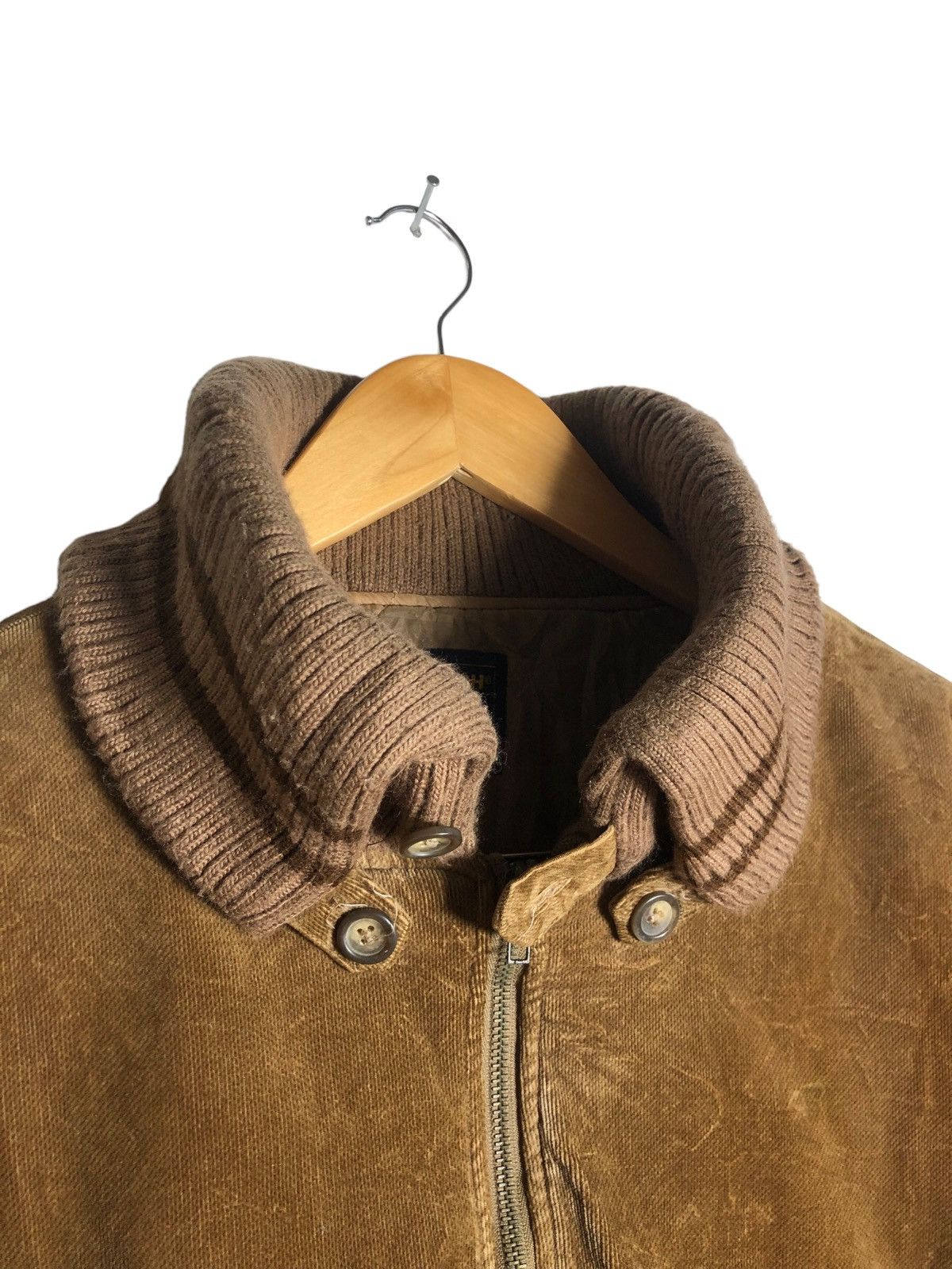 Vintage × Woolrich Woolen Mills Woolrich Zipper Jacket Armpit 22"x26" Size US M / EU 48-50 / 2 - 3 Thumbnail