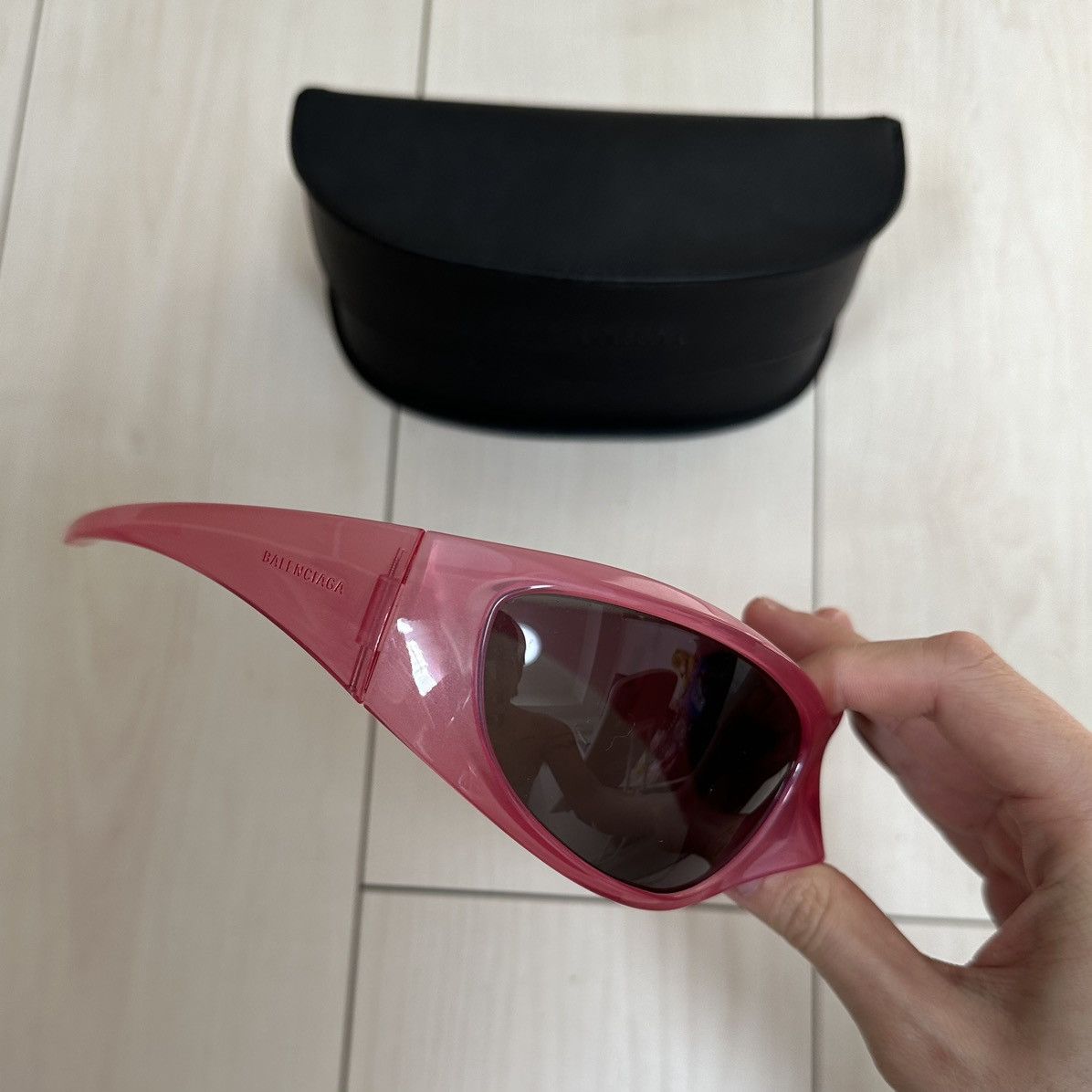 Balenciaga Balenciaga Mask Sunglasses Size ONE SIZE - 2 Thumbnail