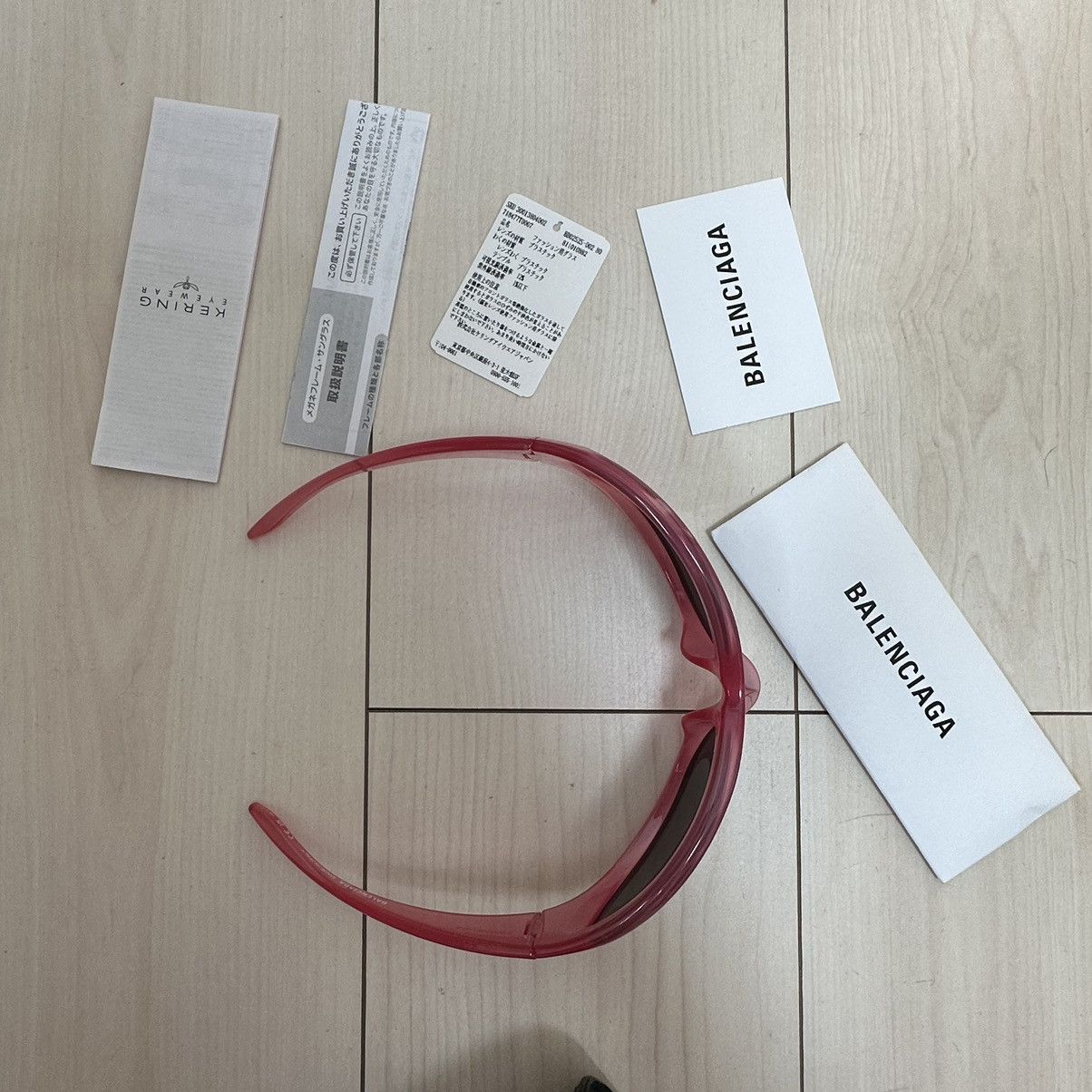 Balenciaga Balenciaga Mask Sunglasses Size ONE SIZE - 6 Thumbnail