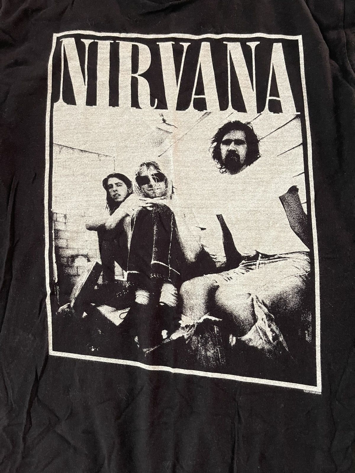 Nirvana × Vintage Nirvana band logo t-shirt Size US L / EU 52-54 / 3 - 2 Thumbnail