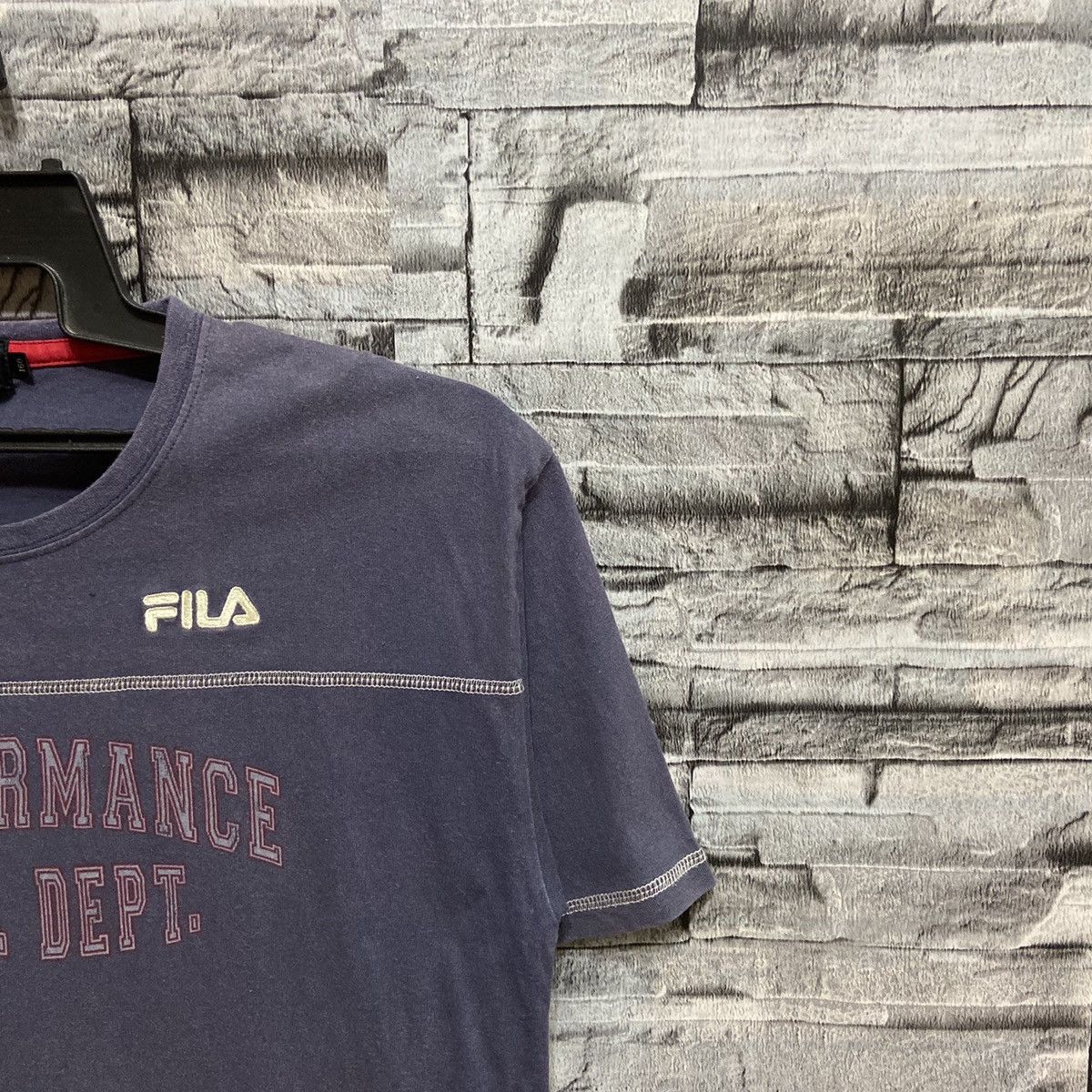 Fila Vintage Fila t shirt spellout embroidered size 160 fit M Size US M / EU 48-50 / 2 - 6 Thumbnail