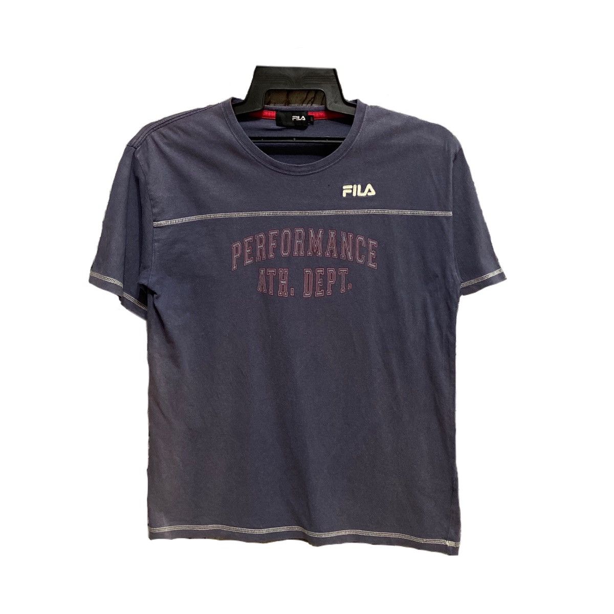 Fila Vintage Fila t shirt spellout embroidered size 160 fit M Size US M / EU 48-50 / 2 - 1 Thumbnail