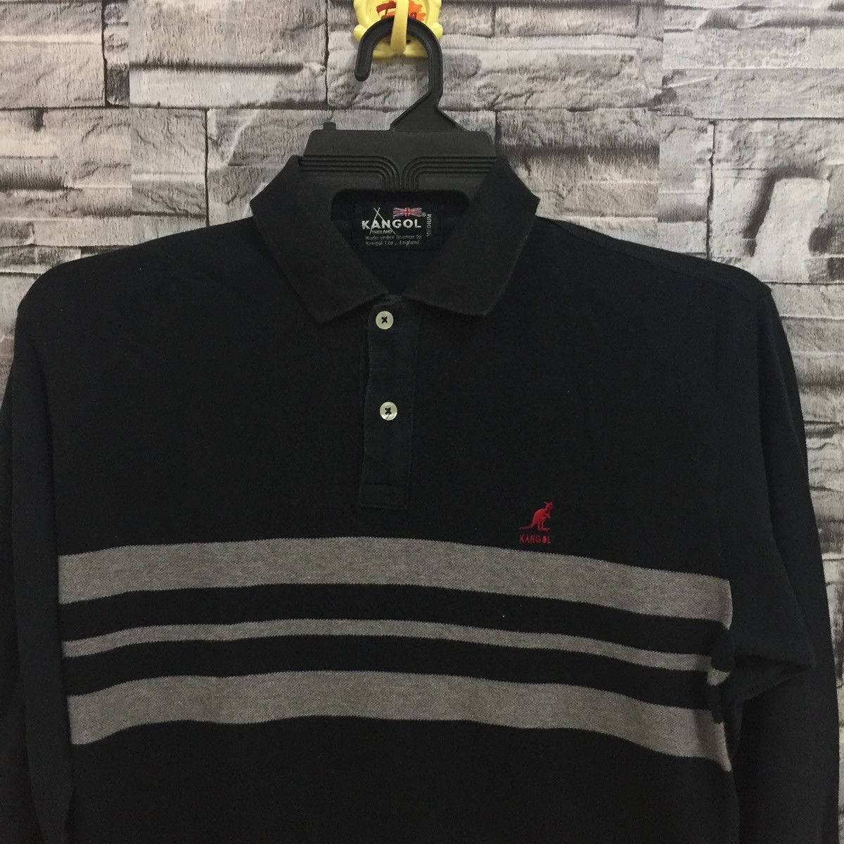 Kangol Vintage KANGOL longsleeve horizontal stripe size M Size US M / EU 48-50 / 2 - 2 Thumbnail
