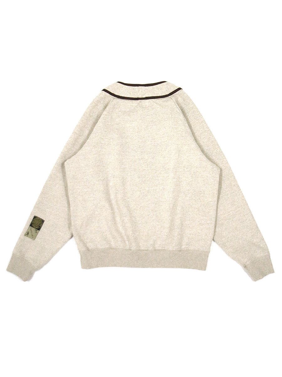 Kapital Kapital TOP Fleece Baseball Henry Sweatshirt GREAT WOMEN Size US M / EU 48-50 / 2 - 4 Thumbnail
