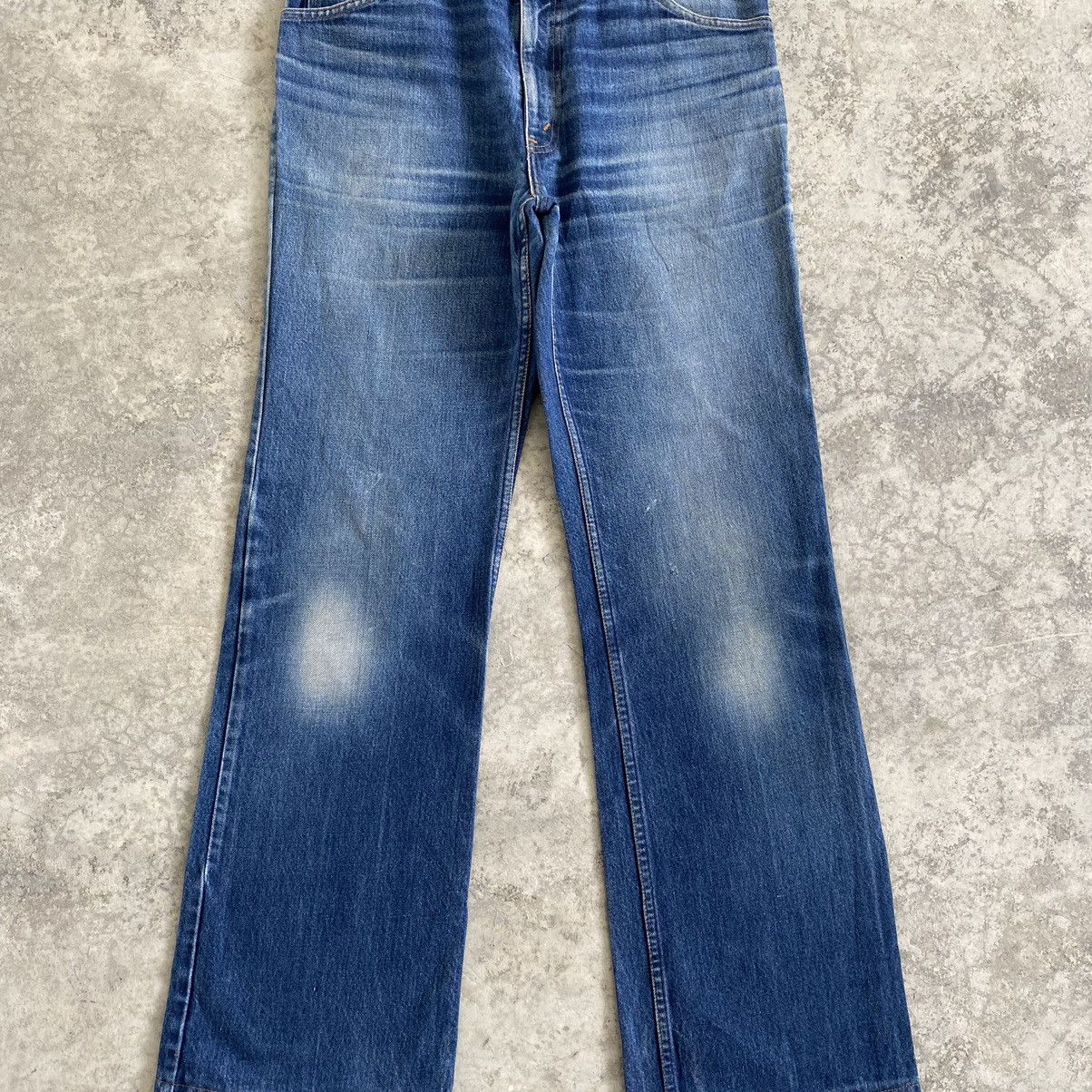 Levi's VTG Levi's 617 Orange Tab Faded Blue Flared Denim Jeans Size US 34 / EU 50 - 6 Thumbnail