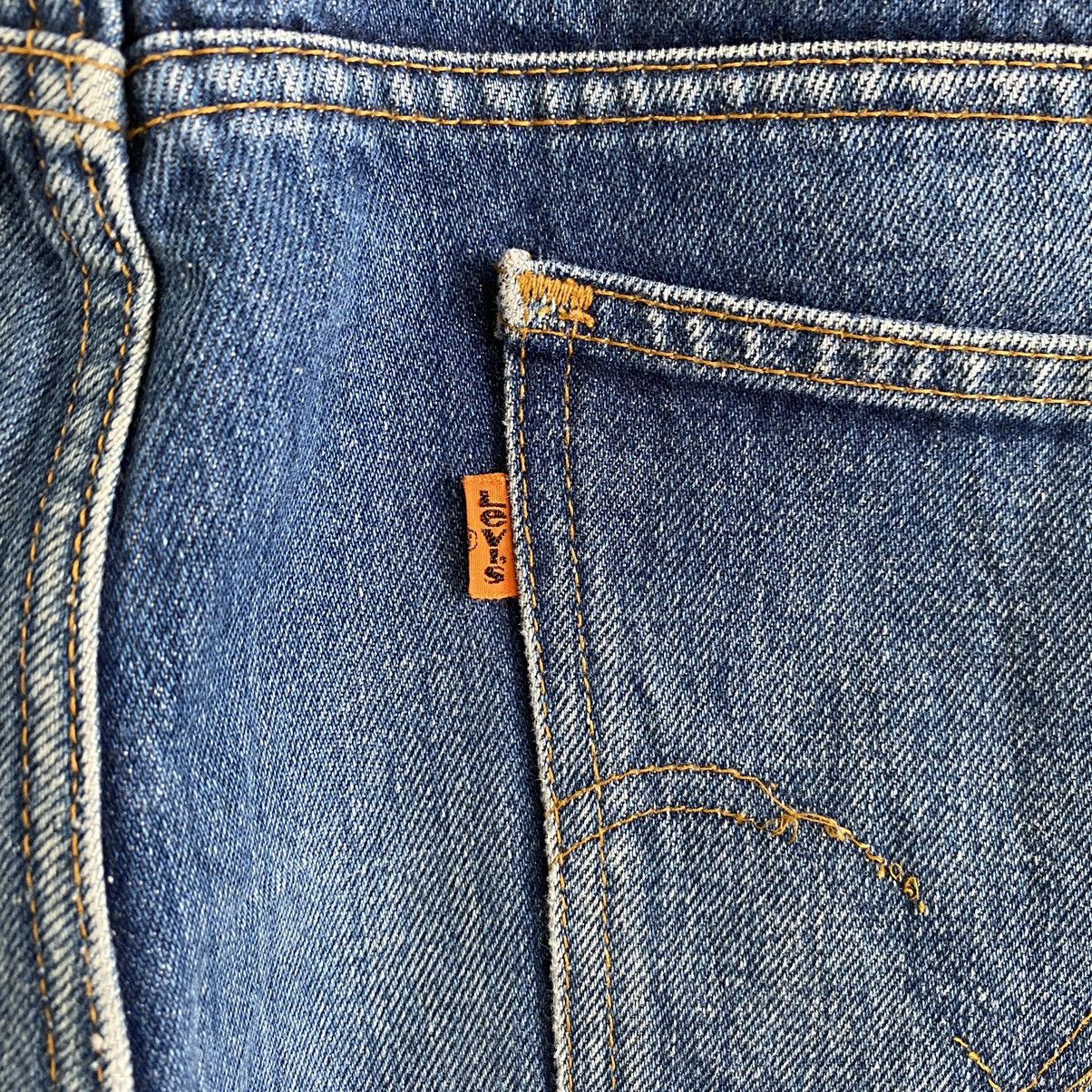 Levi's VTG Levi's 617 Orange Tab Faded Blue Flared Denim Jeans Size US 34 / EU 50 - 16 Thumbnail