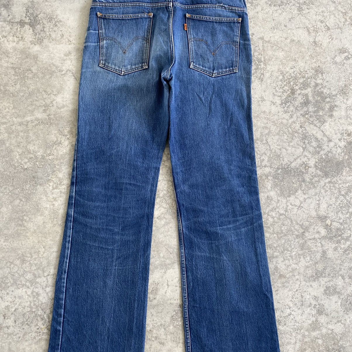 Levi's VTG Levi's 617 Orange Tab Faded Blue Flared Denim Jeans Size US 34 / EU 50 - 13 Thumbnail