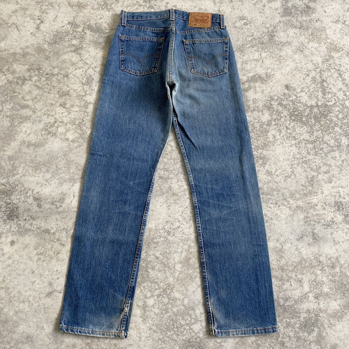 Levi's Vintage 1997 Levi's 501 Stonewashed Blue Denim Jeans Size US 29 - 10 Thumbnail