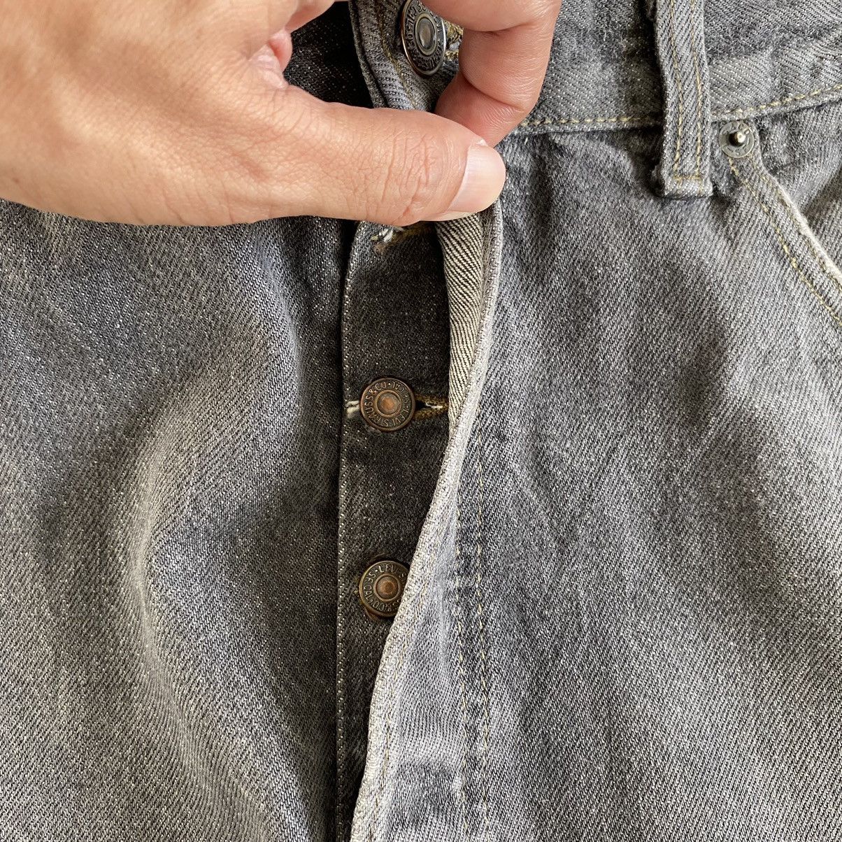 Levi's Size 37x33.5 VTG Late 80’s Levi's 501 Faded Black Jeans Size US 37 - 10 Thumbnail