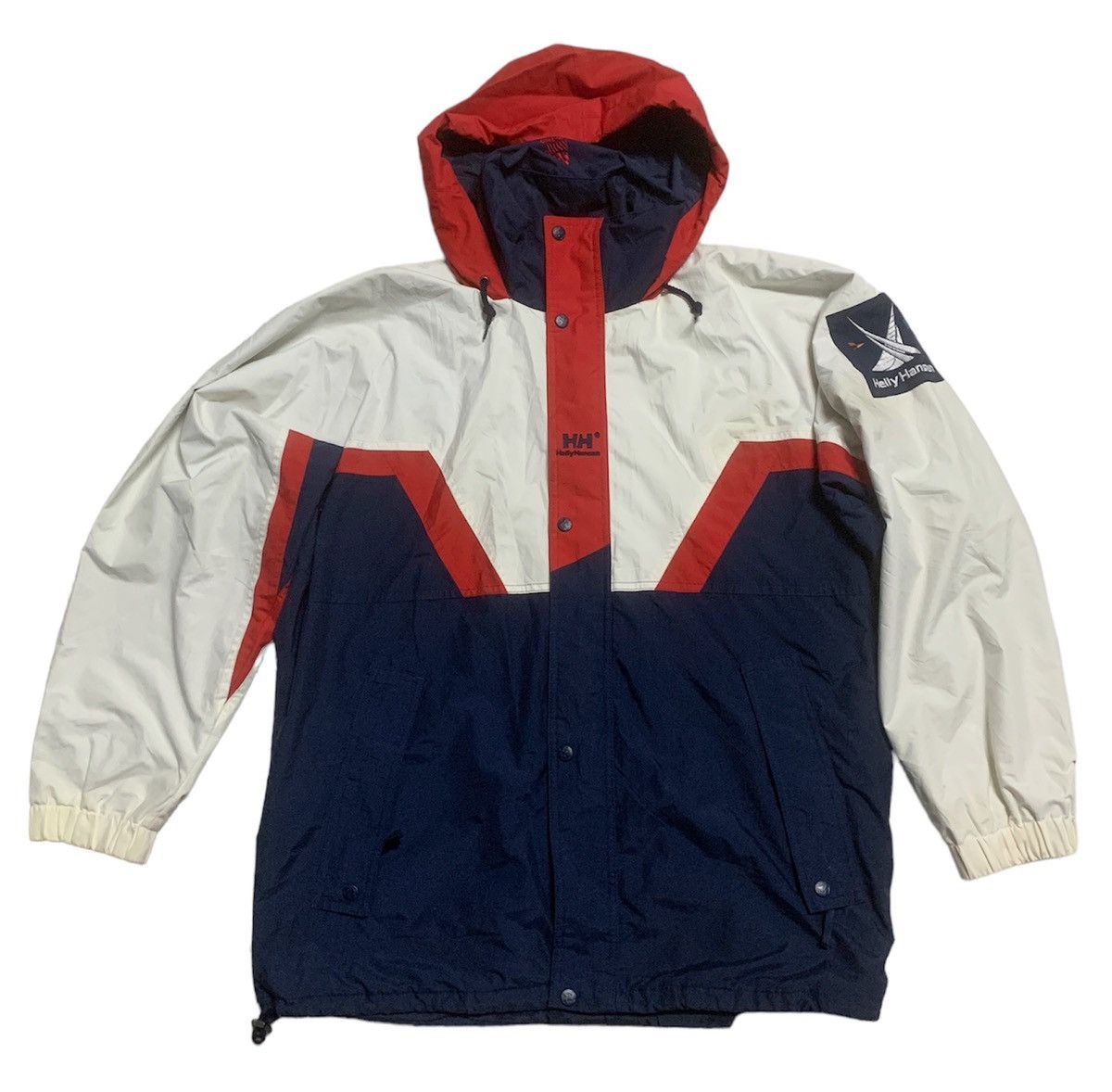 Vintage Helly Hansen tech outdoor sailing gear jacket