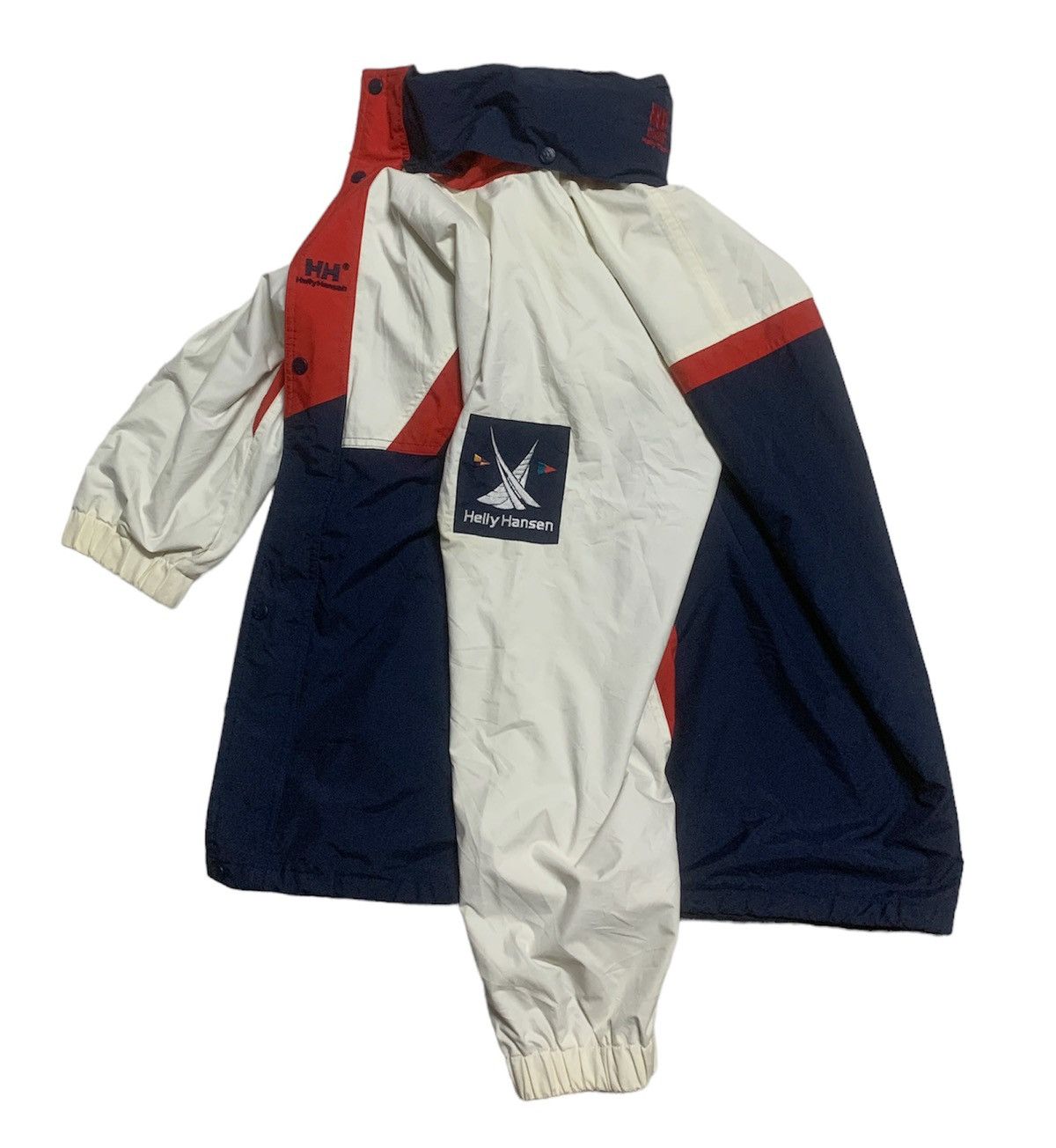 Helly Hansen Vintage Helly Hansen tech outdoor sailing gear jacket Size US L / EU 52-54 / 3 - 2 Thumbnail