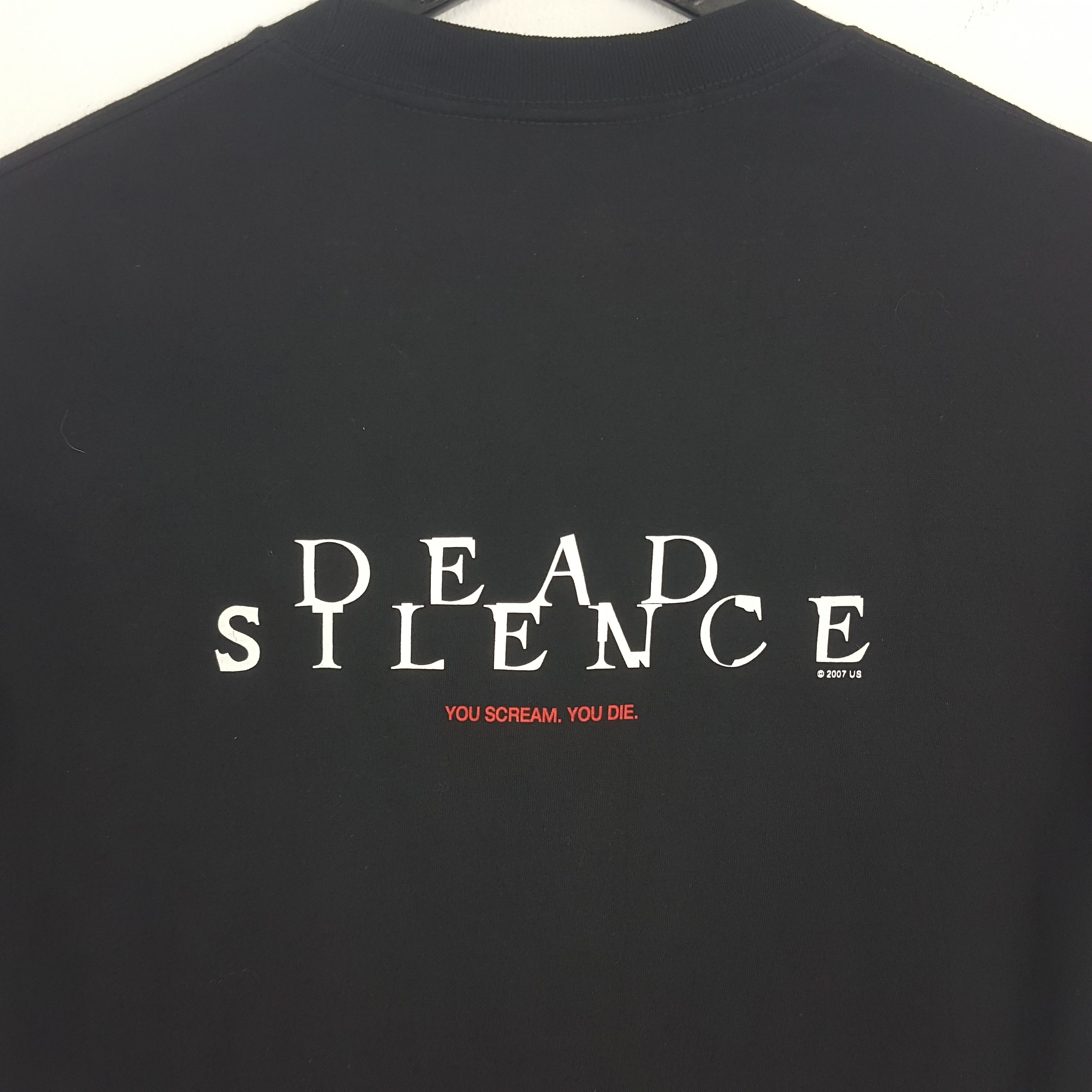 Vintage DEAD SILENCE Horror Thriller Movie Vintage Tshirt Size US L / EU 52-54 / 3 - 4 Thumbnail