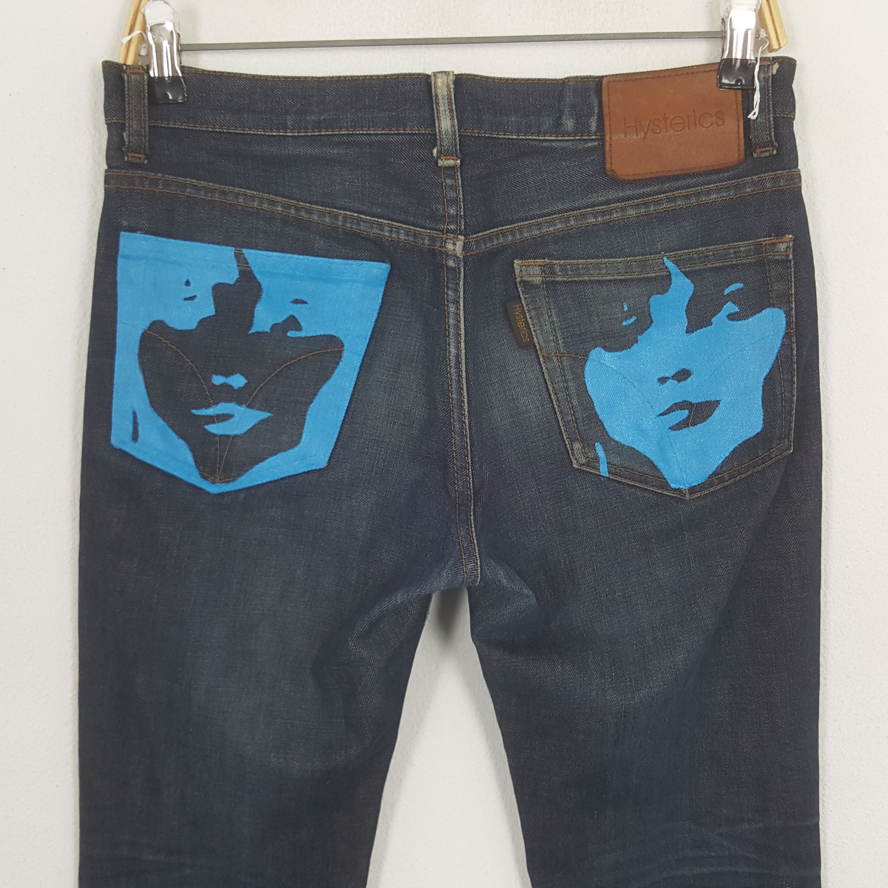 Hysteric Glamour × Japanese Brand × Vintage Vintage Hysteric Glamour Japanese Brand Custom Denim Jeans Size US 30 / EU 46 - 2 Thumbnail