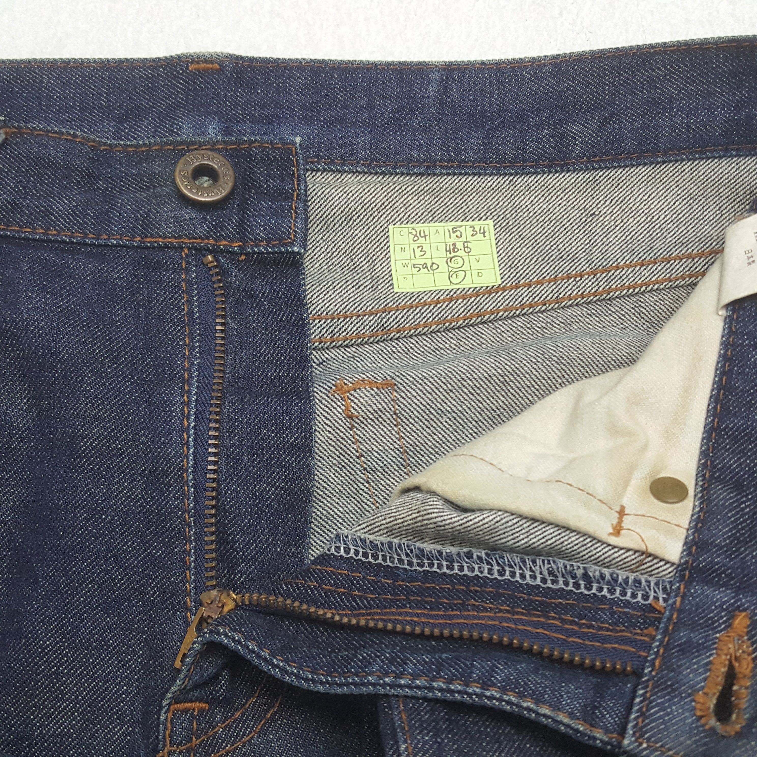 Hysteric Glamour × Japanese Brand × Vintage Vintage Hysteric Glamour Japanese Brand Custom Denim Jeans Size US 30 / EU 46 - 7 Thumbnail