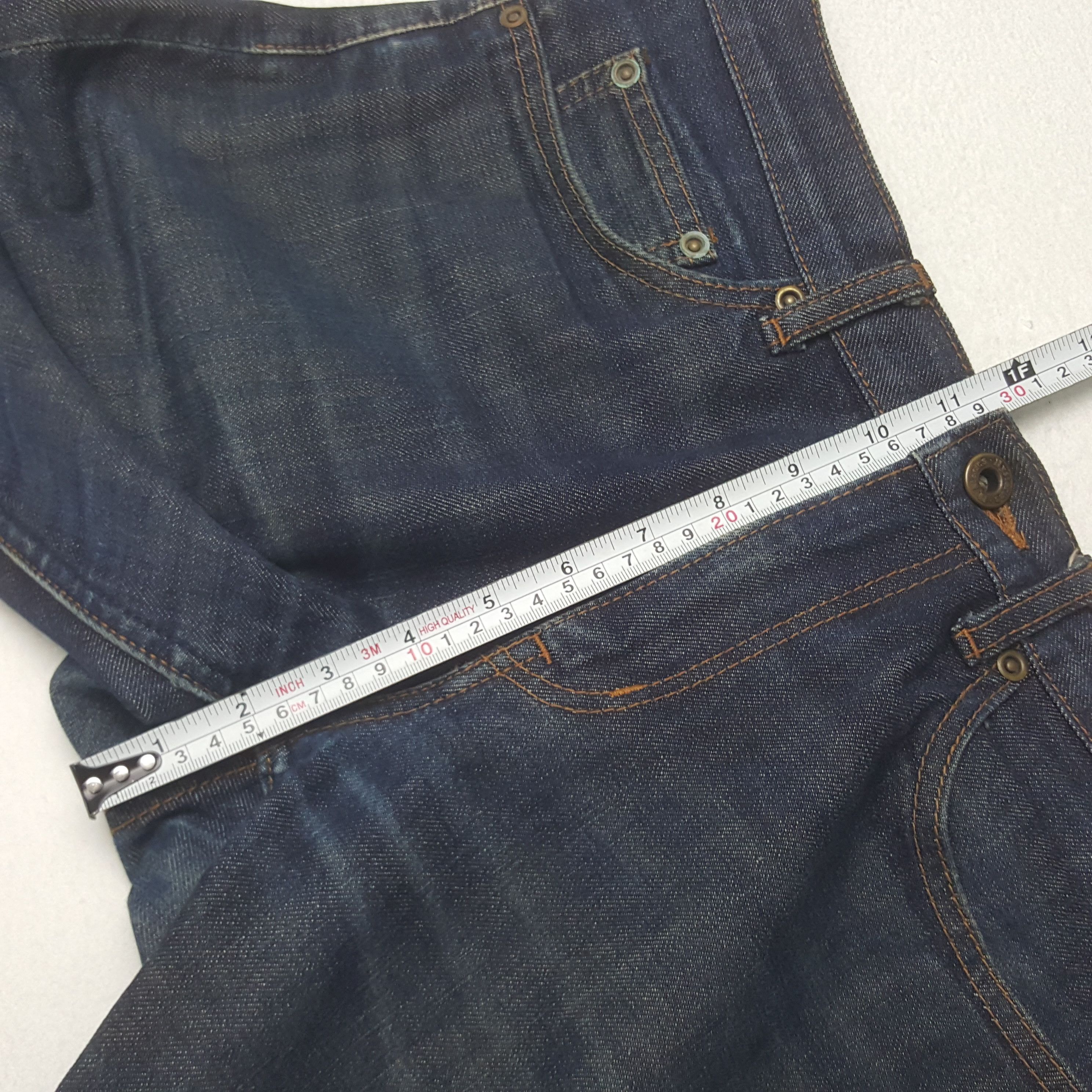 Hysteric Glamour × Japanese Brand × Vintage Vintage Hysteric Glamour Japanese Brand Custom Denim Jeans Size US 30 / EU 46 - 16 Thumbnail