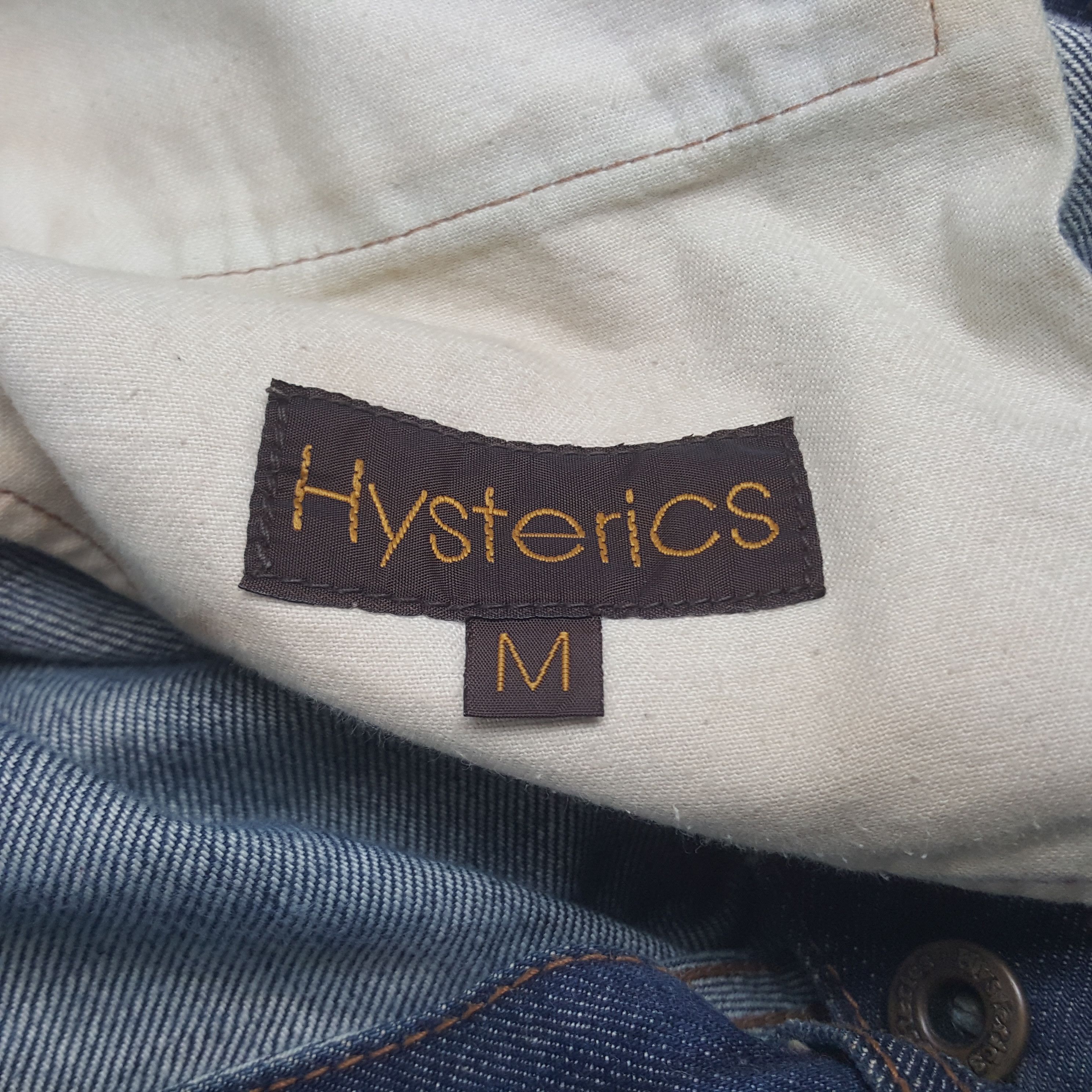 Hysteric Glamour × Japanese Brand × Vintage Vintage Hysteric Glamour Japanese Brand Custom Denim Jeans Size US 30 / EU 46 - 10 Thumbnail